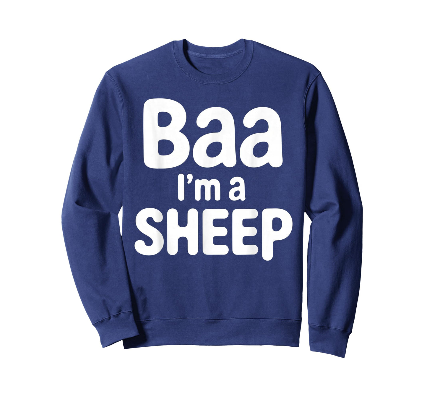 Baa I'm A Sheep Shirt Adult Men Women Kids Sheep Costume T-Shirt