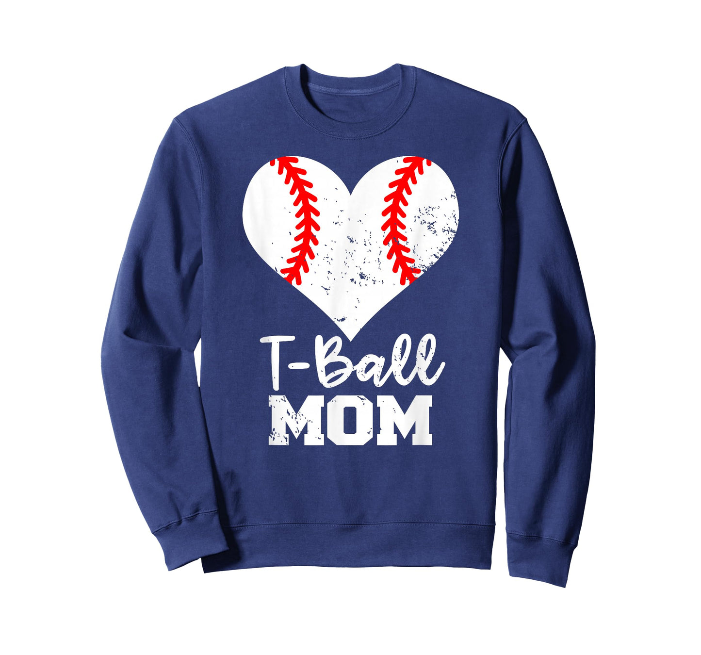 T-Ball Mom Heart Funny Tee Ball Mom T-Shirt