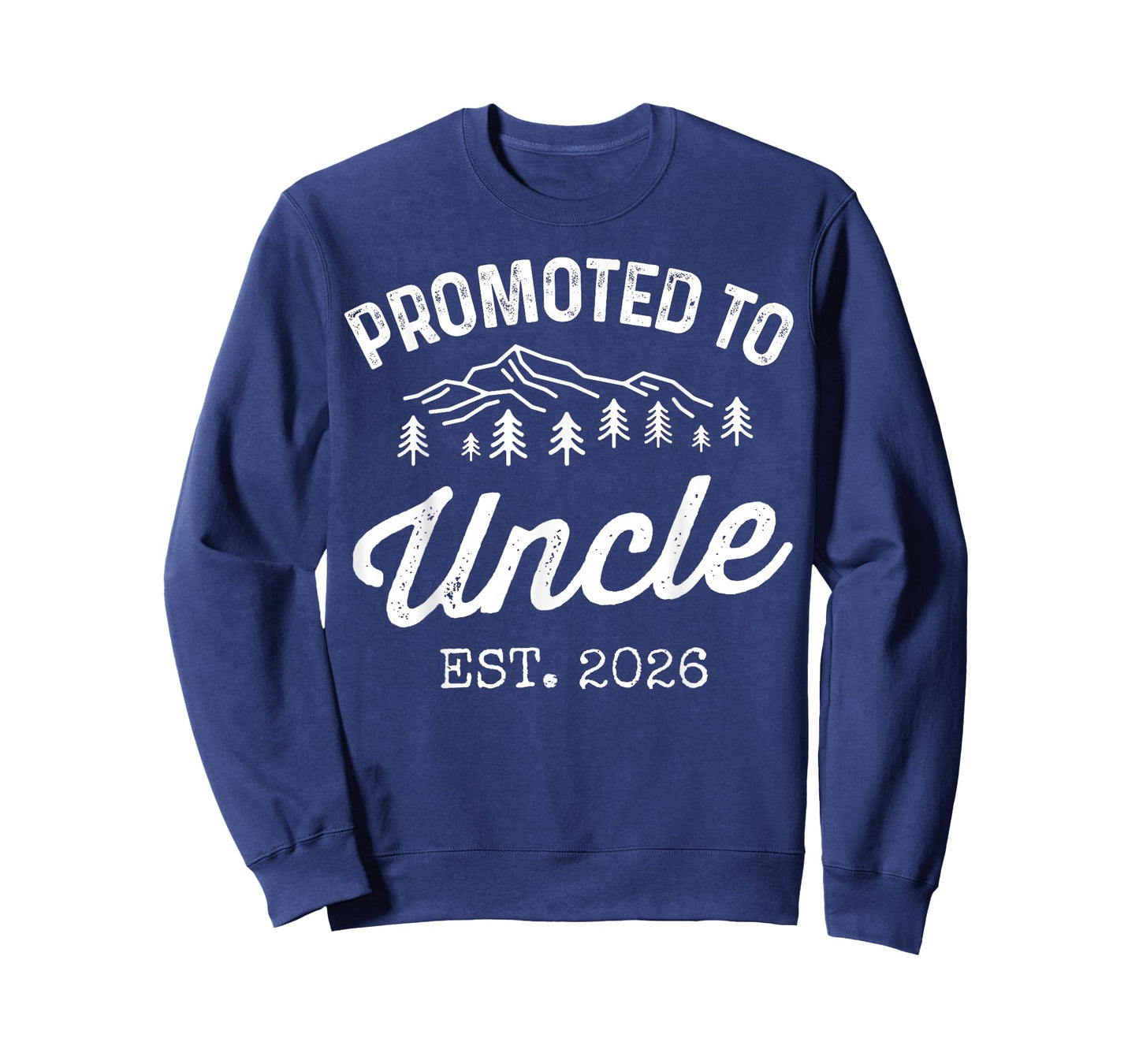 Promoted to Uncle Est 2026 Vintage First Time Uncle to Be T-Shirt
