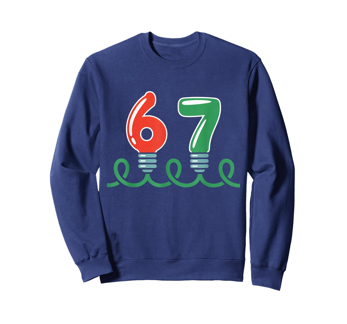 Funny 67 Christmas Shirt 67 Christmas Lights 67 Shirt Kids T-Shirt