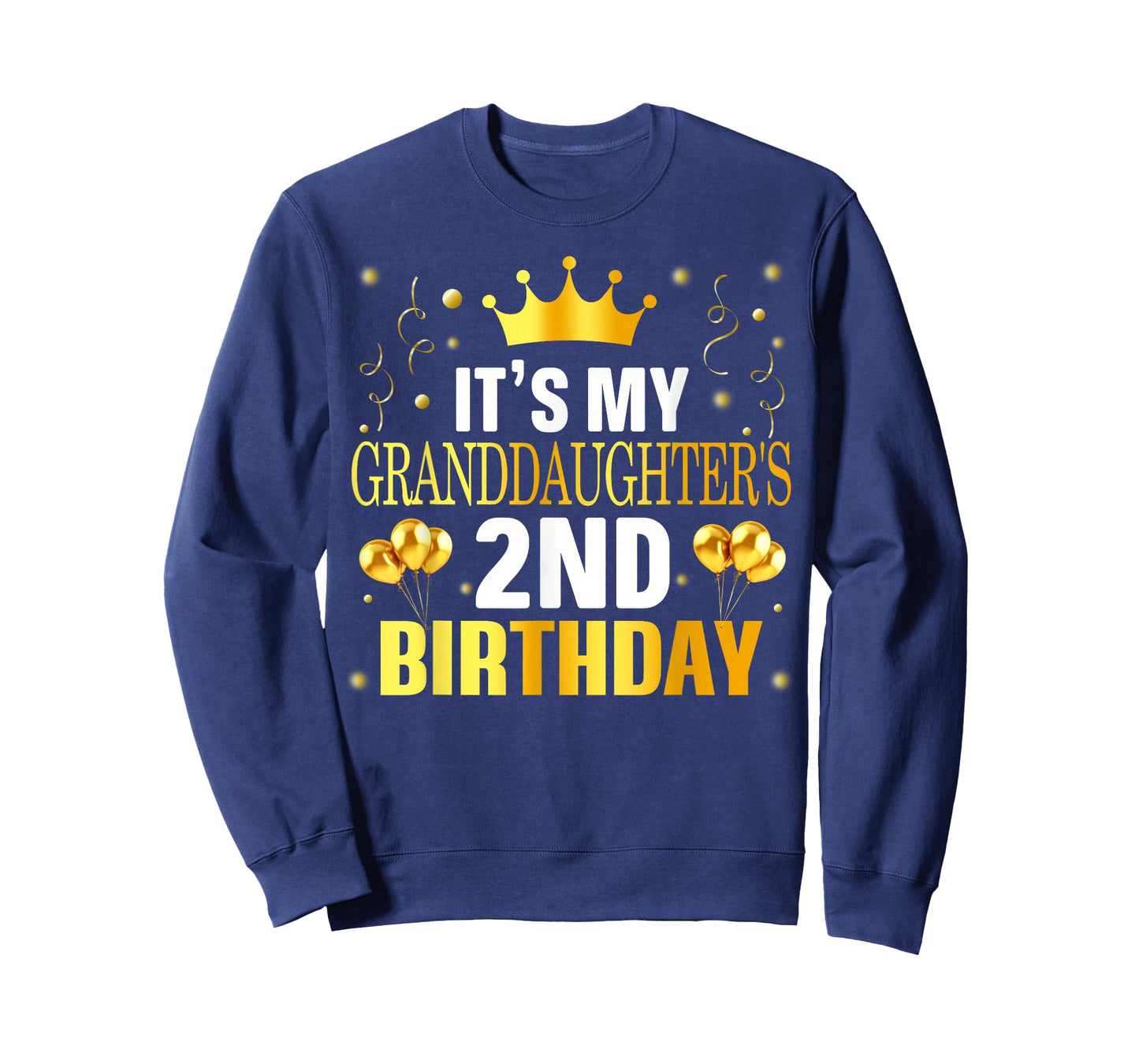 It's My Granddaughter's 2nd Birthday Happy 2 Years Old T-Shirt