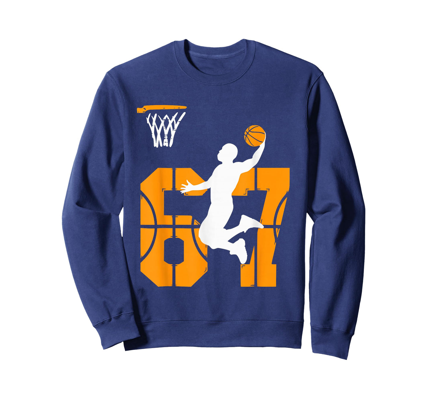 Funny 67 Basketball Meme Dunk Position Game Trendy T-Shirt