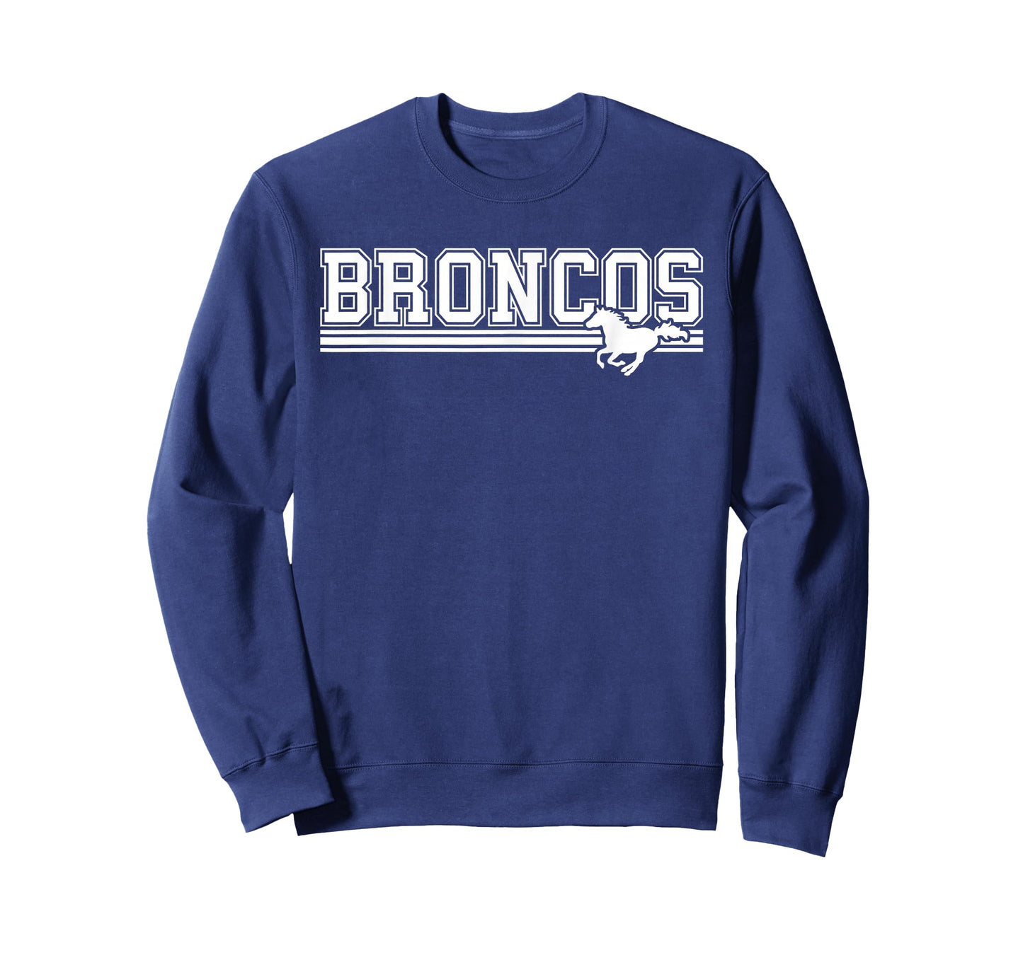 Broncos School Spirit Fan Team Broncos Back to School T-Shirt