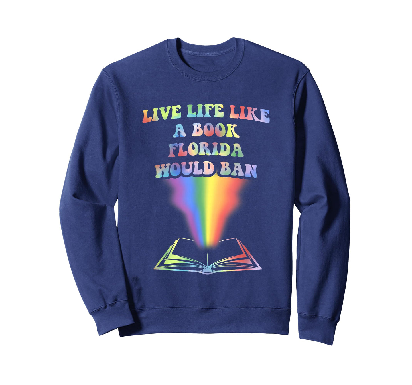Live Life, Like A Book, Inspire, Cool Quote T-Shirt