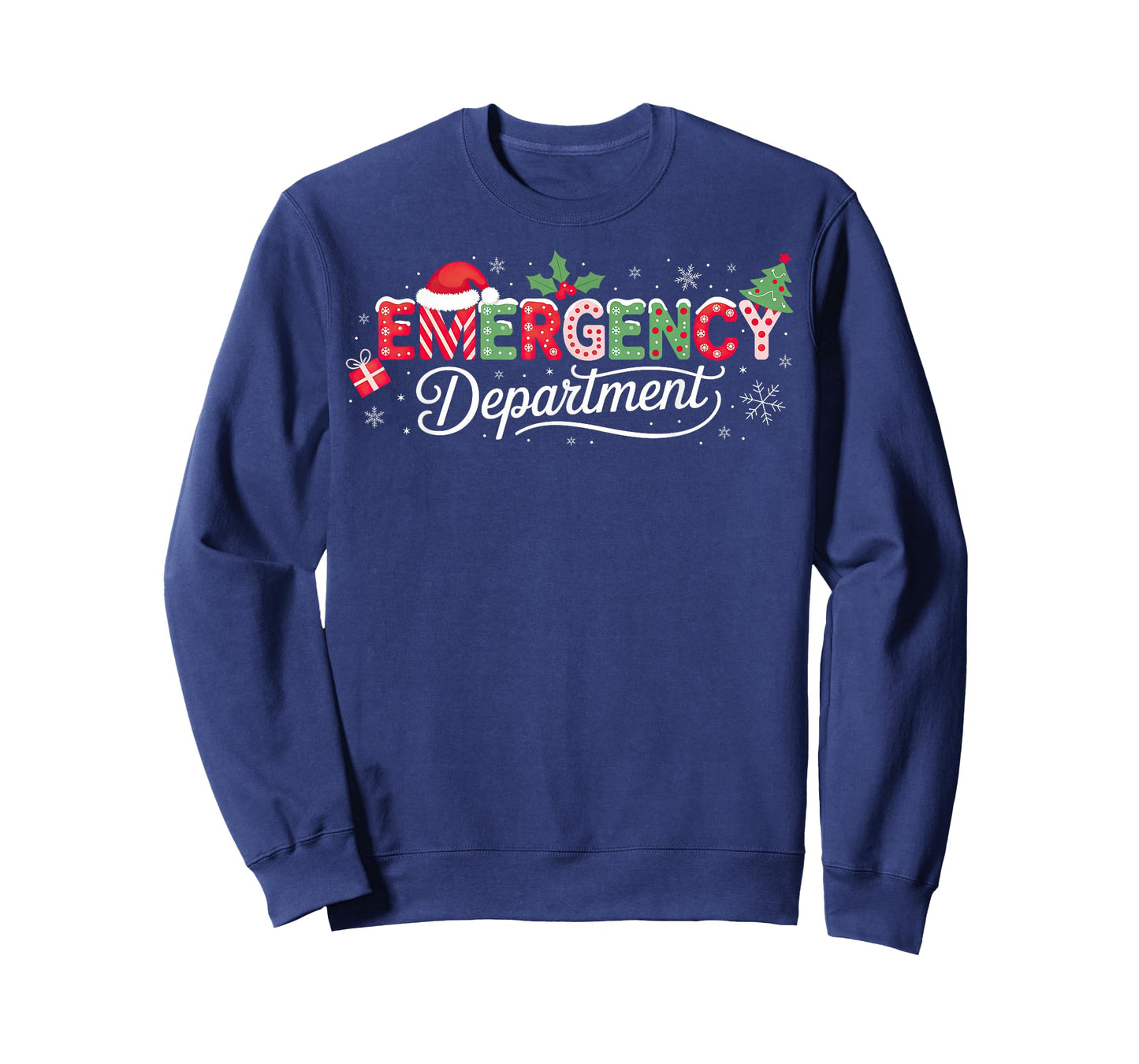 Emergency Department Christmas Santa ER T-Shirt