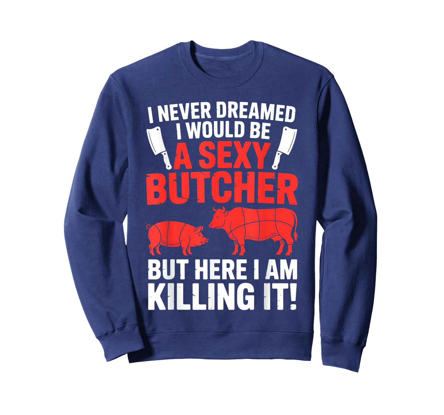 Funny Butcher Design for Men Women Butchery Meat Butcher T-Shirt