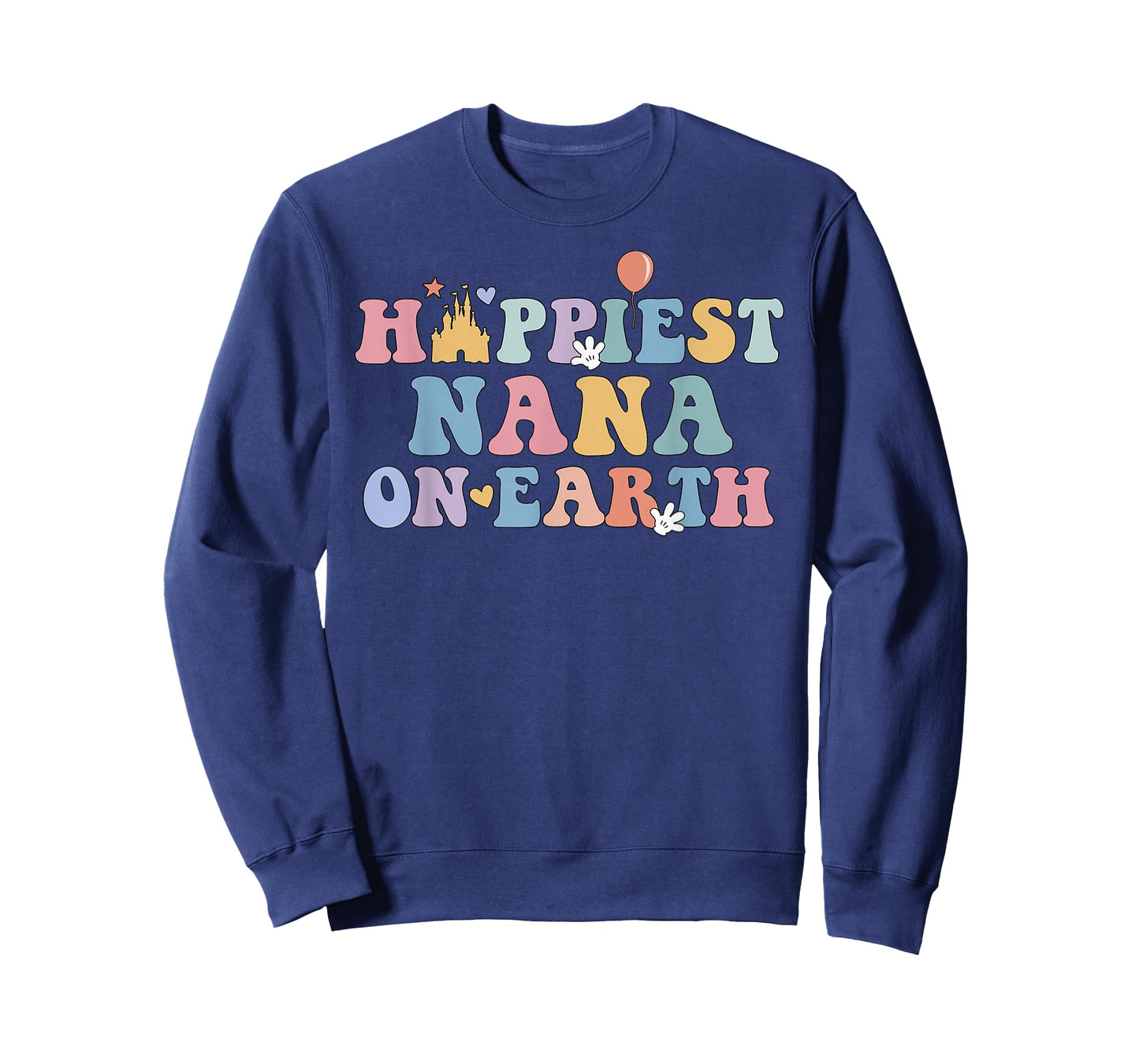Happiest Nana On Earth Happiest Grandma Matching Family Trip T-Shirt