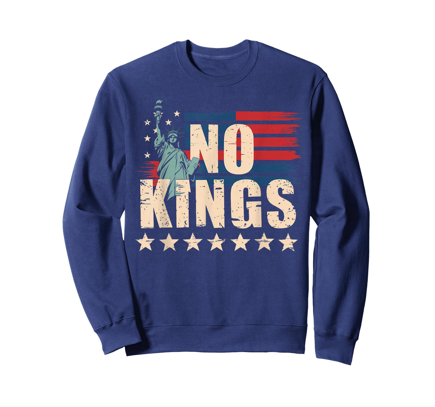 No Kings in America Statue of Liberty 1776 October 18 T-Shirt
