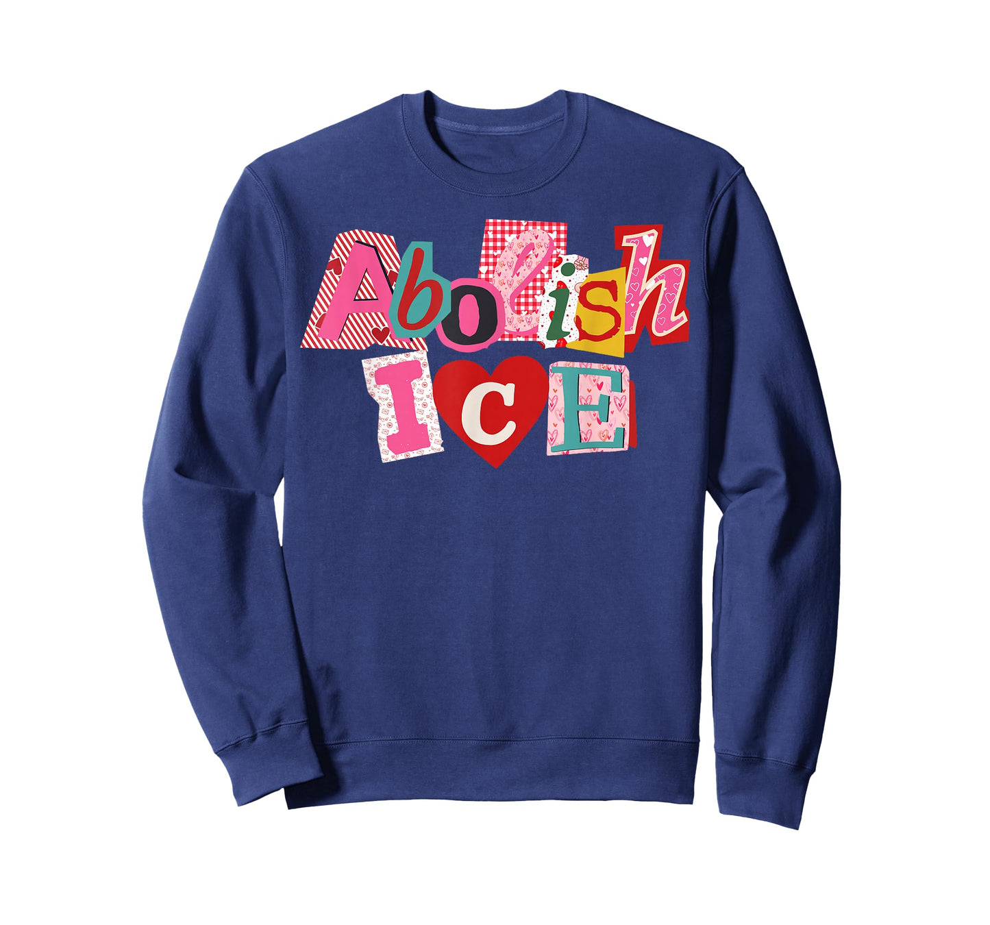 Valentine's Day Abolish Ice Men Women T-Shirt