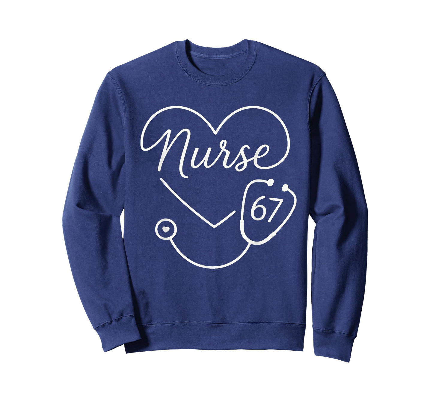 Funny 67 Meme Nurse Six Seven Nursing Humor Women Men T-Shirt
