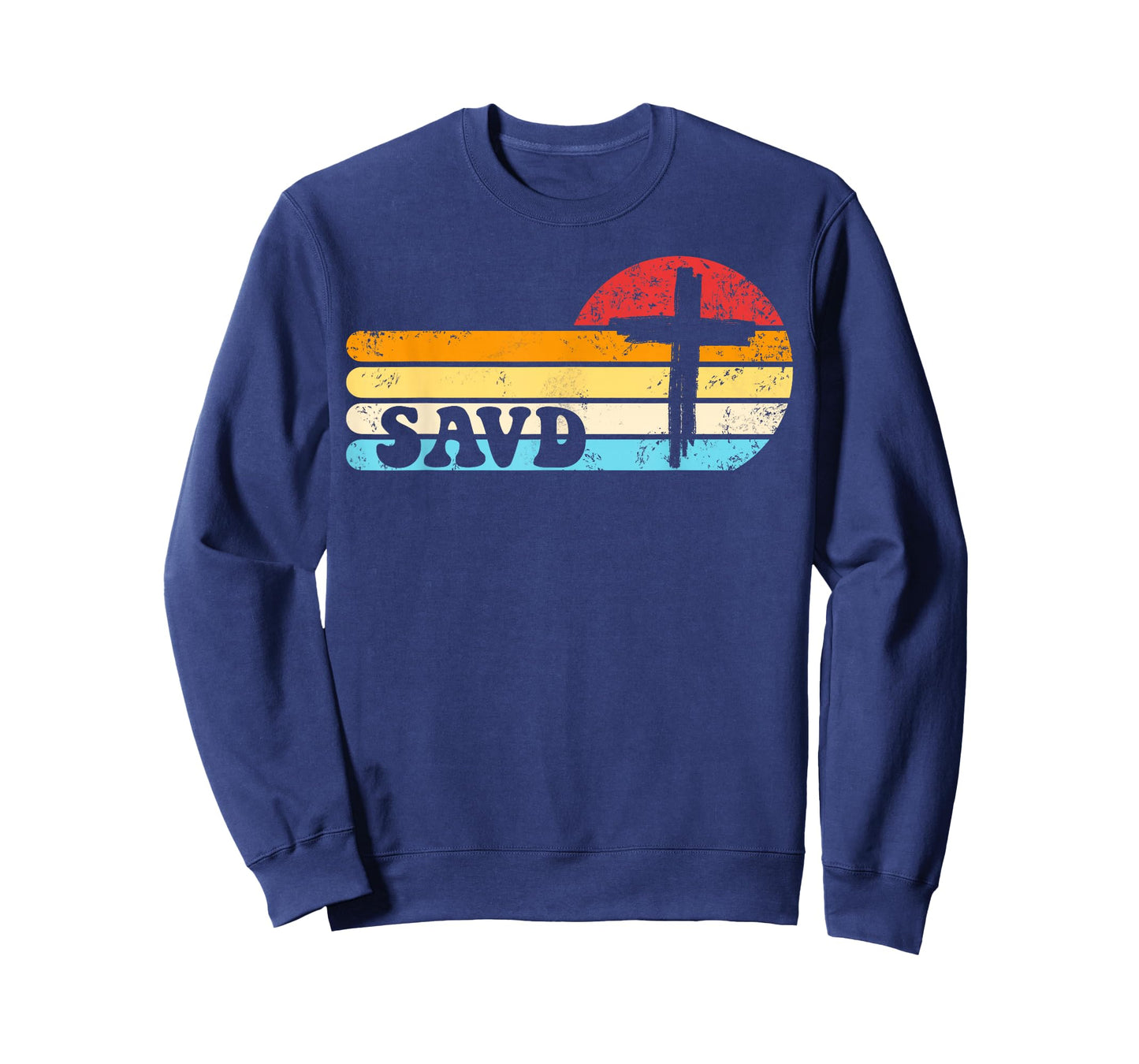 Saved Cross Retro Bible Christian Faith Jesus Savd T-Shirt