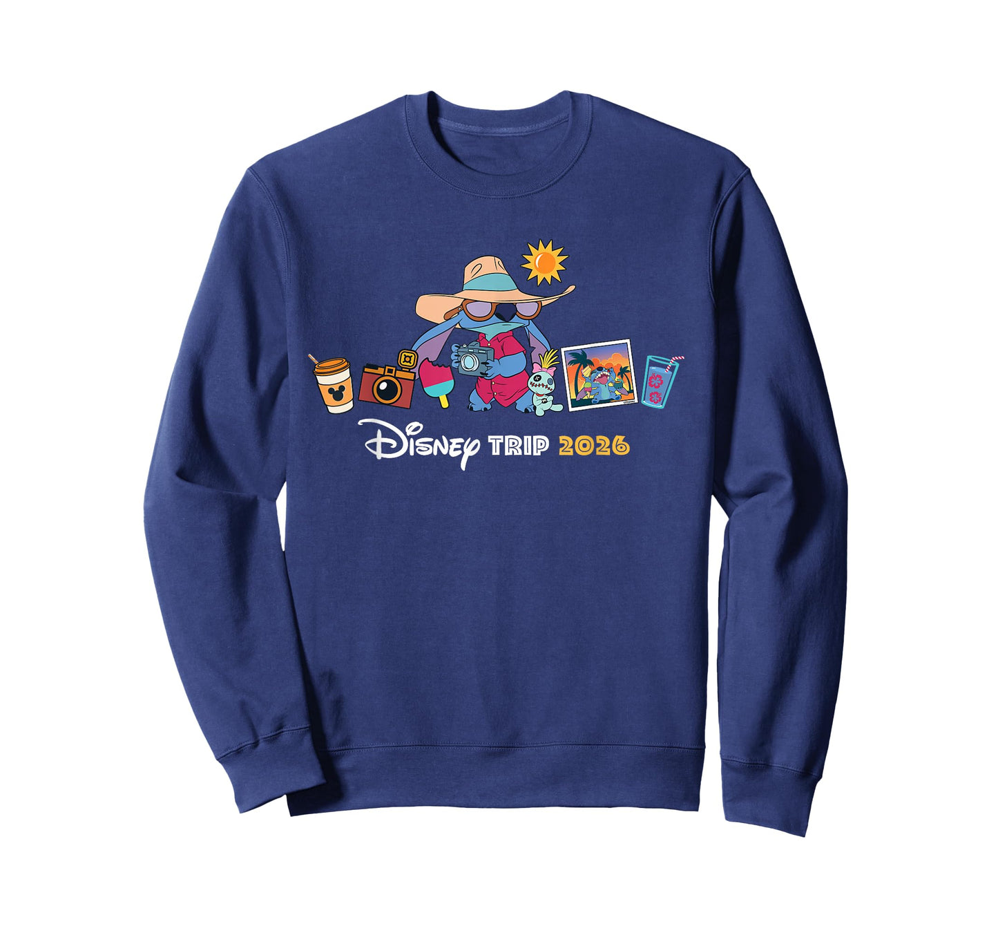 Disney Stitch & Scrump Disney Trip 2026 Vacation Matching T-Shirt
