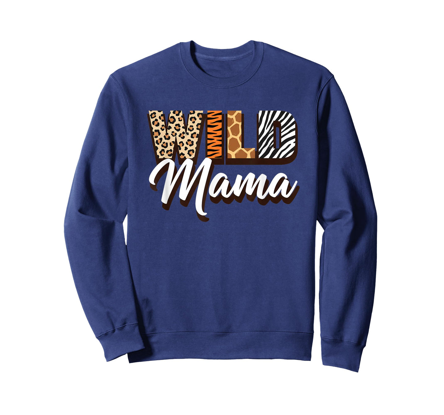 Wild Mama Jungle Animals Mom Birthday Kids Party Mom T-Shirt