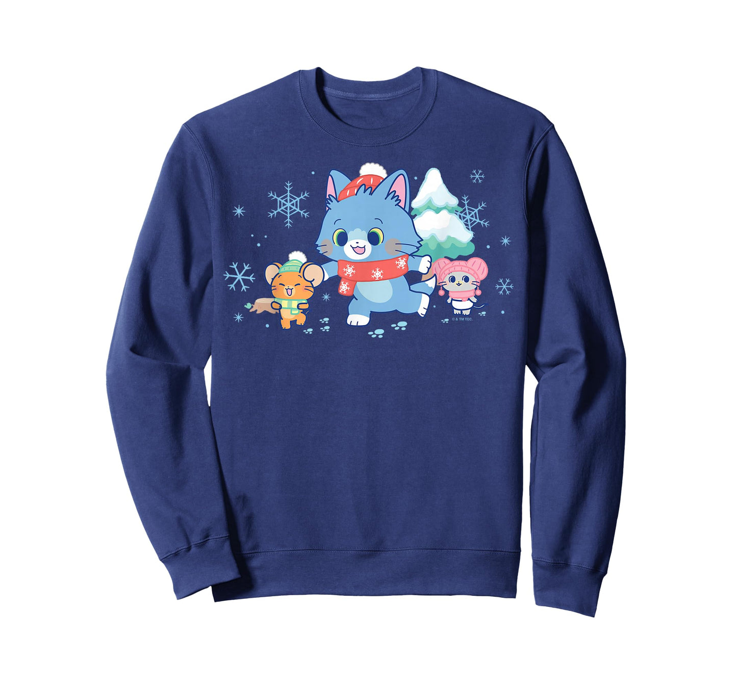 Christmas Winter Fun Group Shot T-Shirt