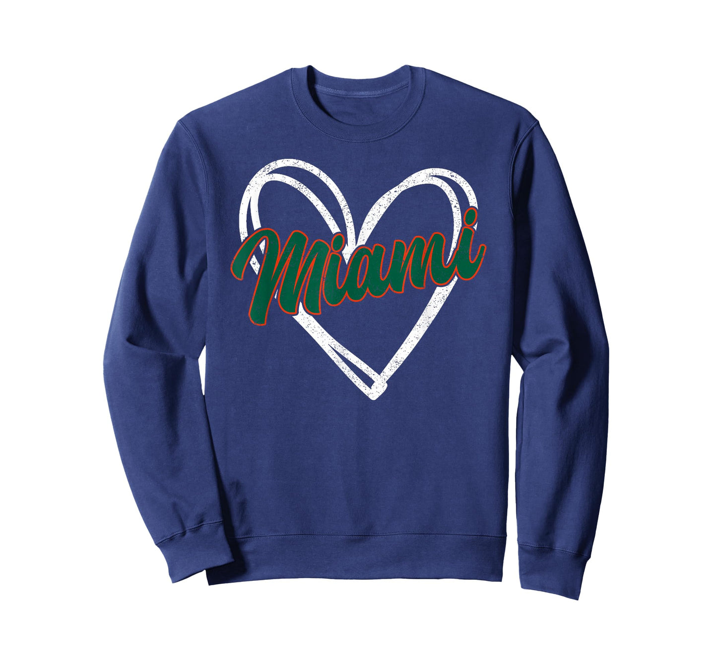 Miami Heart Vintage Men Women Kid T-Shirt