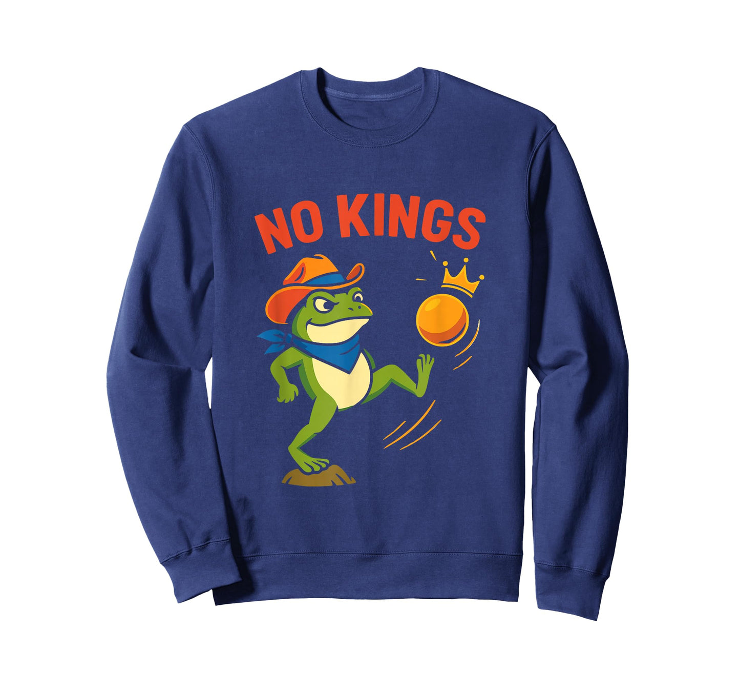 Vintage Portland No Kings Portland Frog Protest Men Women T-Shirt