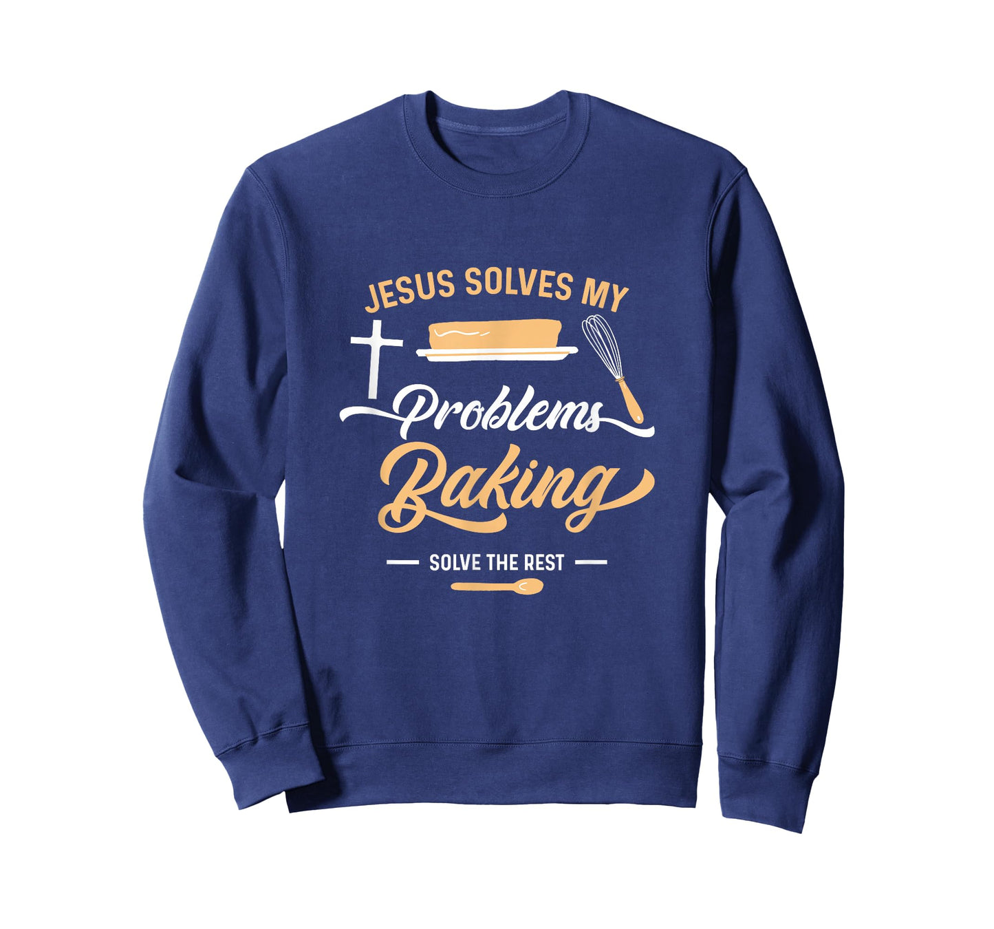 Jesus and Baking Funny Christian Baker Chef T-Shirt