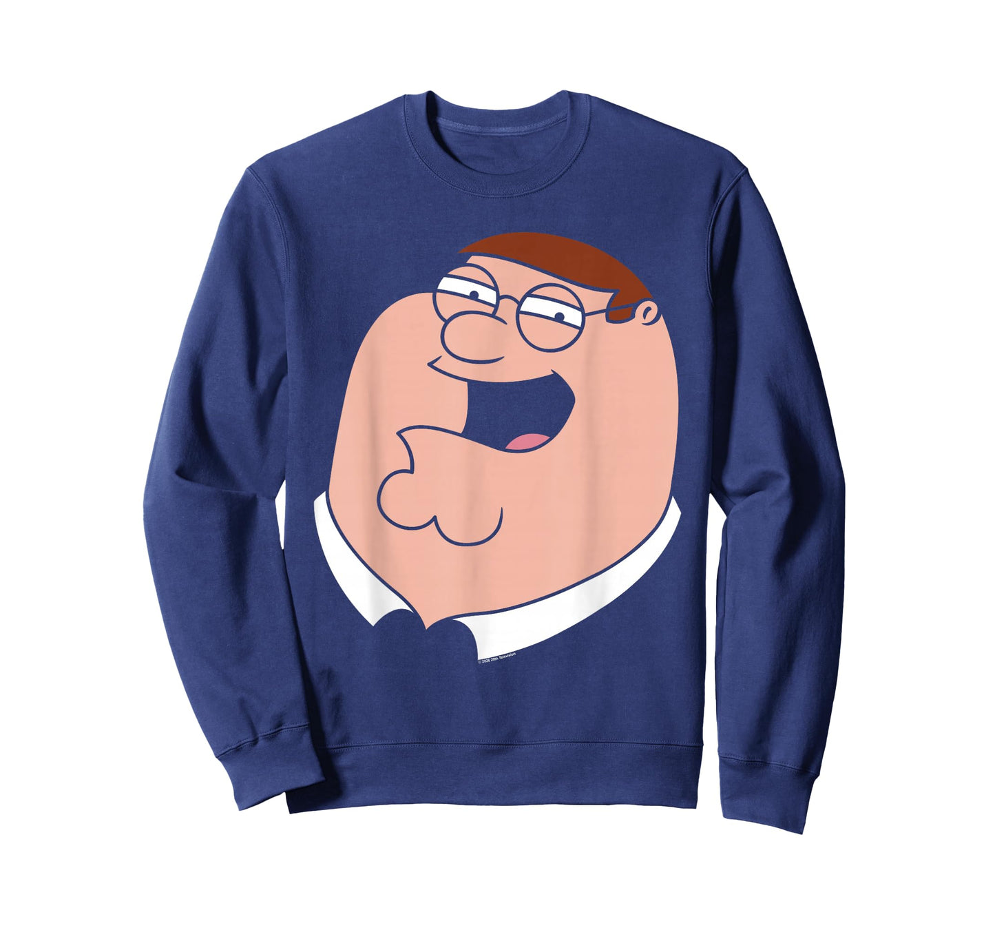 Family Guy Peter Griffin Oversized Portrait Funny Cartoon T-Shirt
