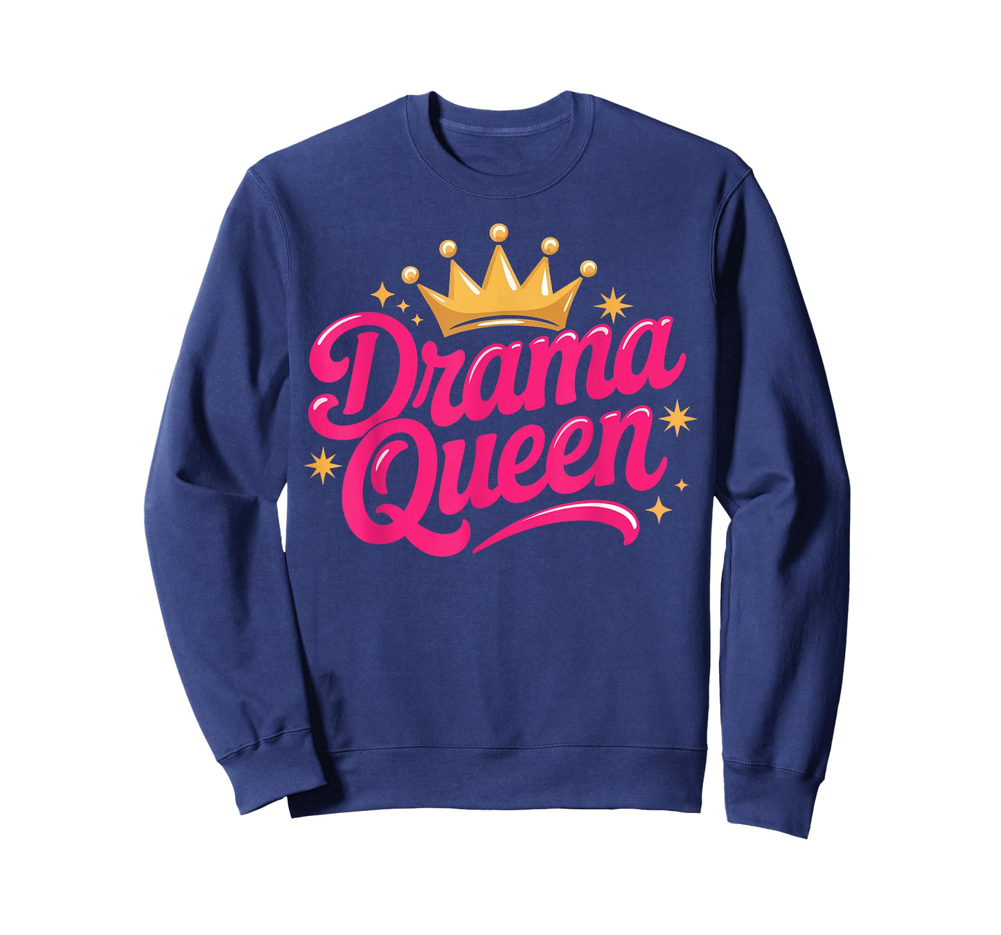 Drama Queen Acting Theater Student Crown Theatre Nerd Gifts T-Shirt