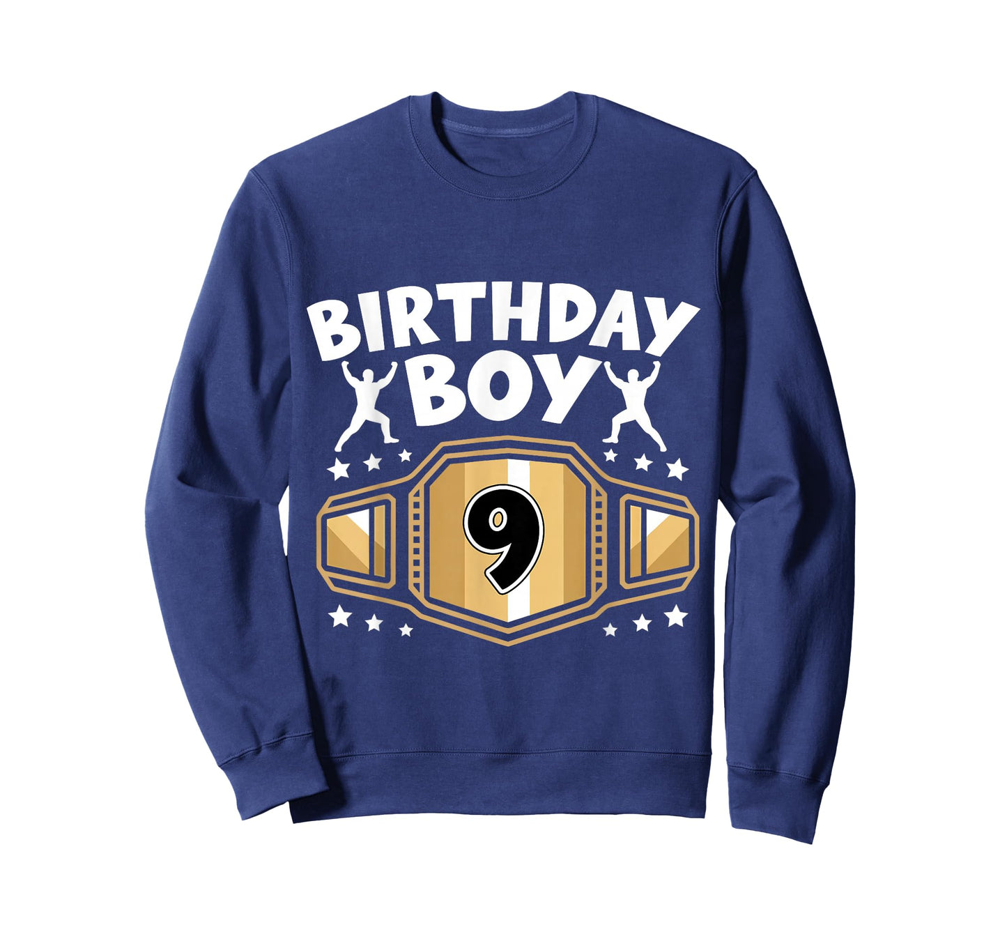 Kids 9th Birthday Boy Wrestling 9 Year Old Wrestler Bday T-Shirt
