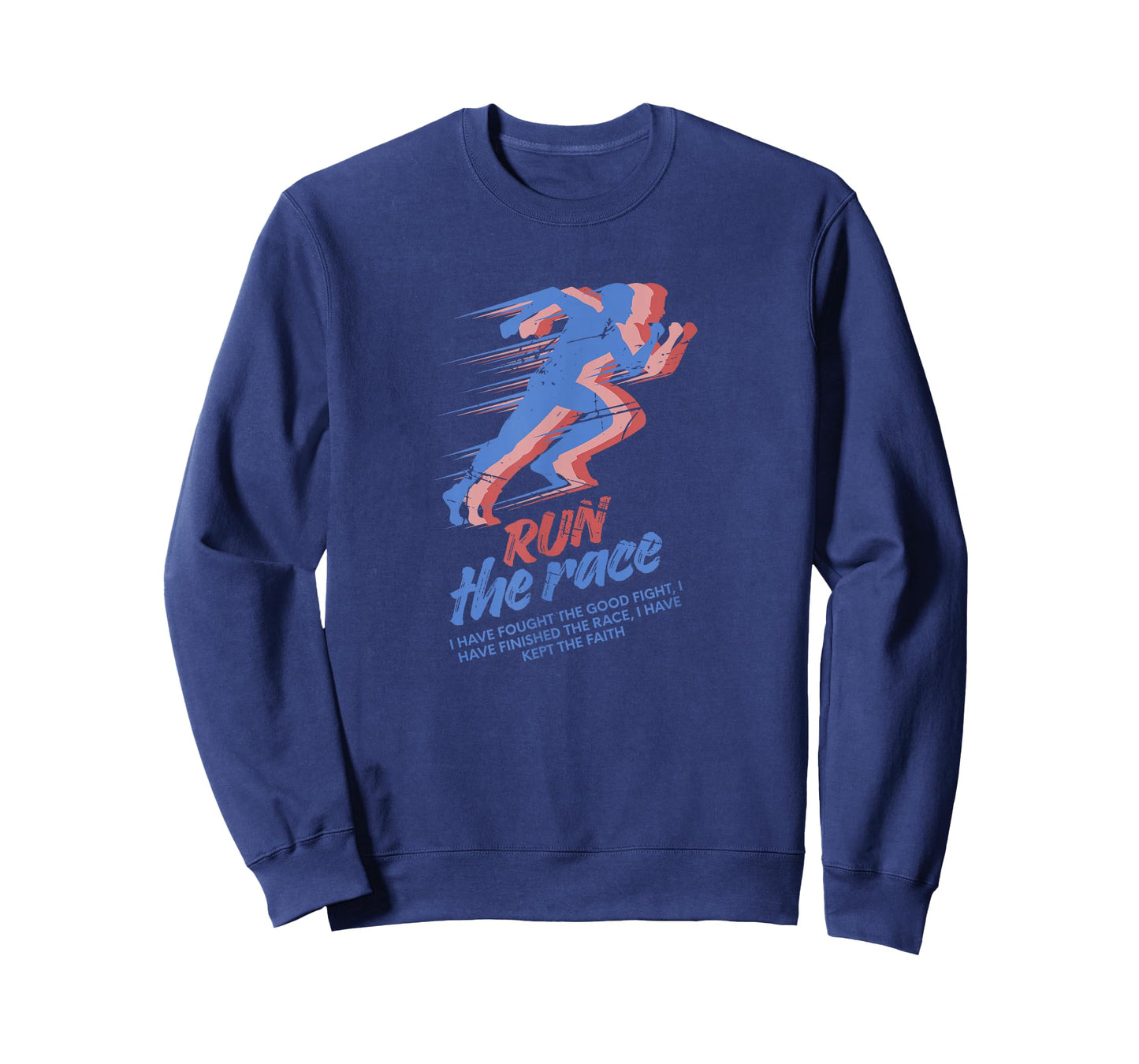Run The Race Bible Verse Timothy Corinthians Subtle Faith T-Shirt