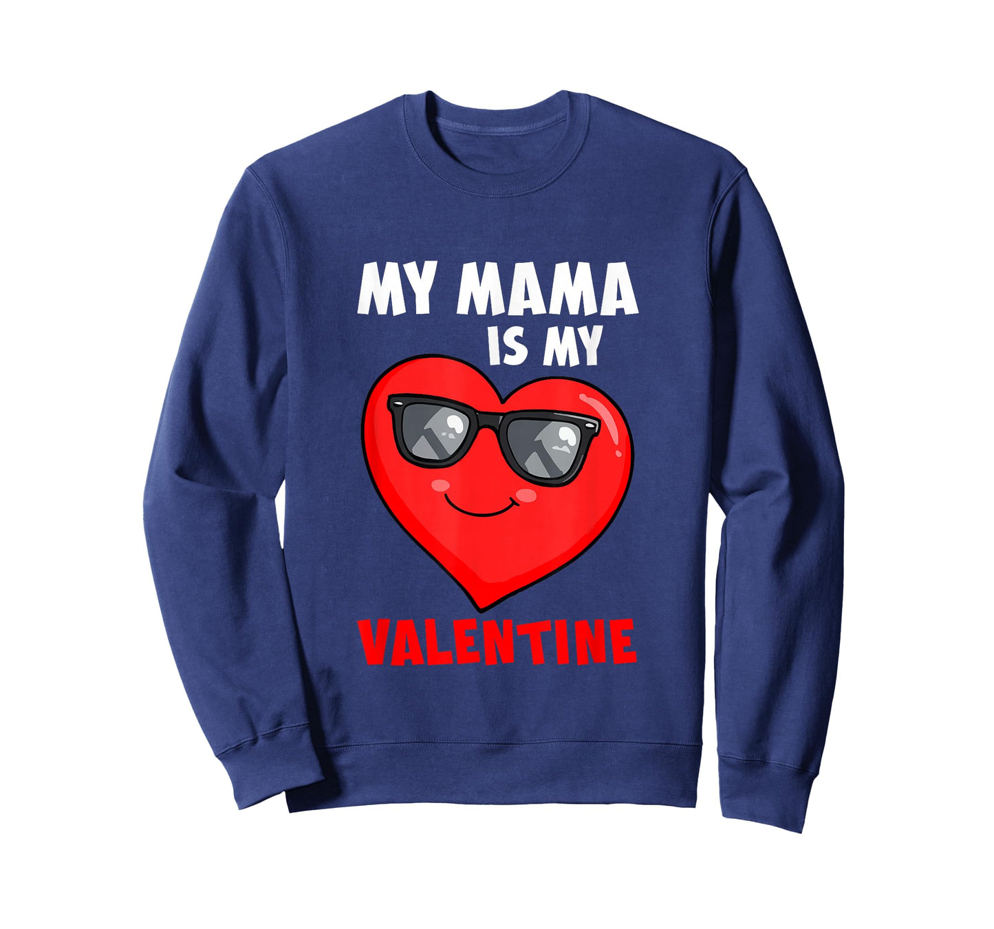 My Mama is My Valentine Heart Sunglasses Boys Proud Family T-Shirt