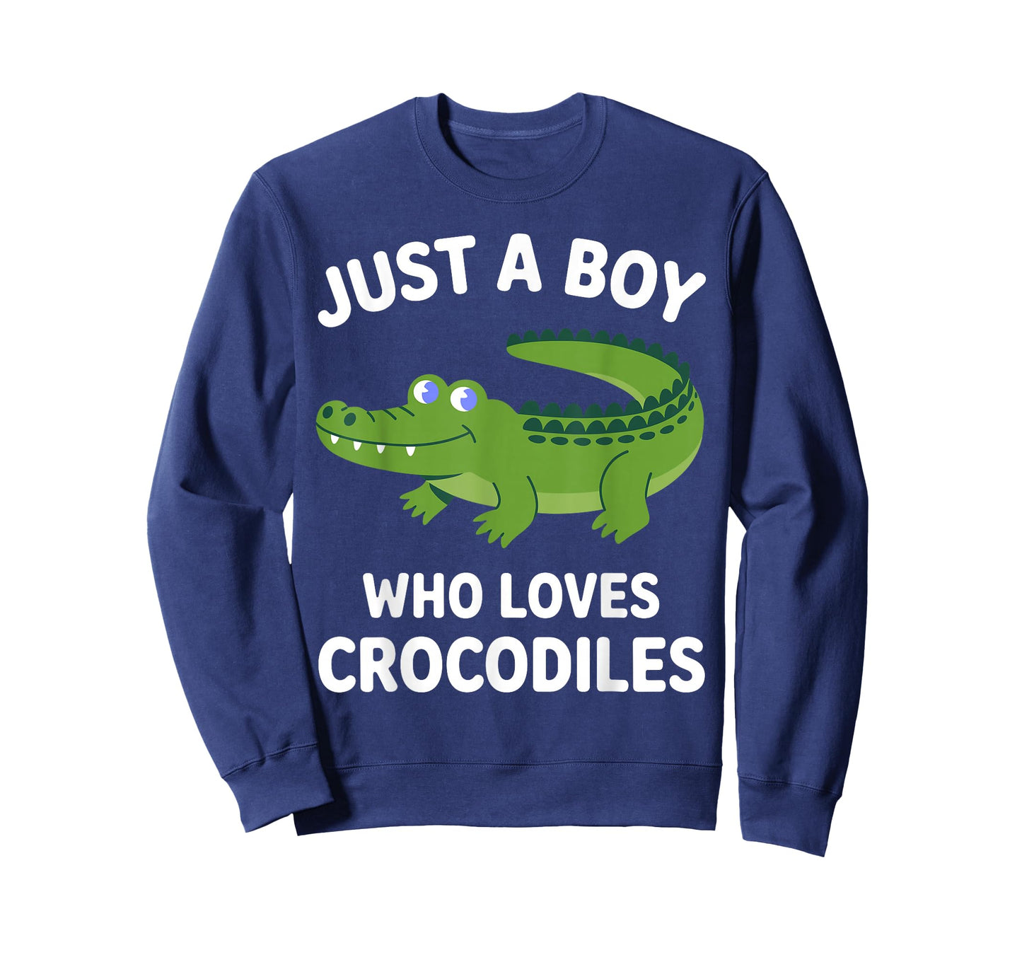 Funny Crocodile Design for Boys Kids Men Crocodile Lover T-Shirt