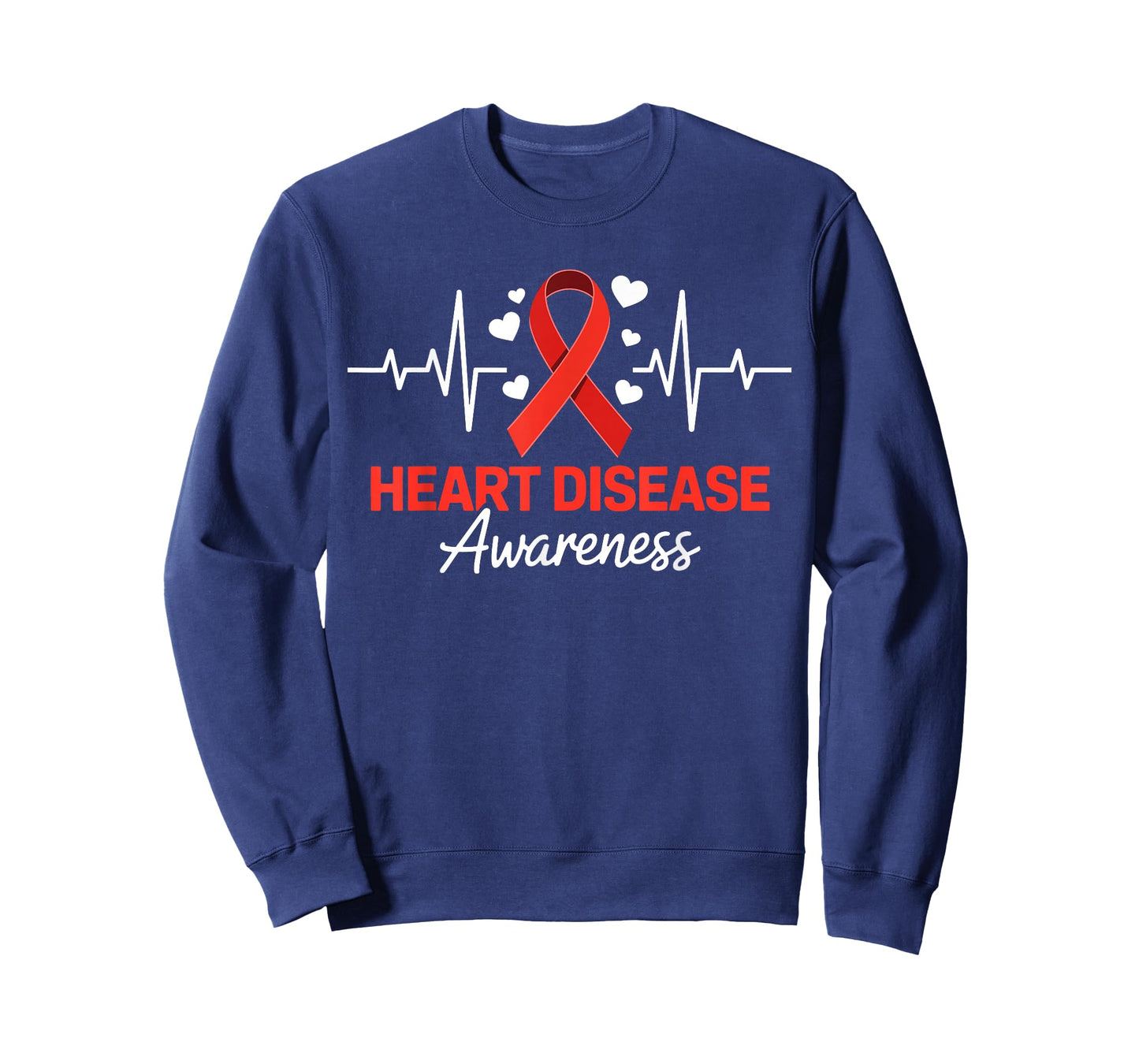 in February We Wear Red CHD Heart Ribbon Women Men Kids T-Shirt