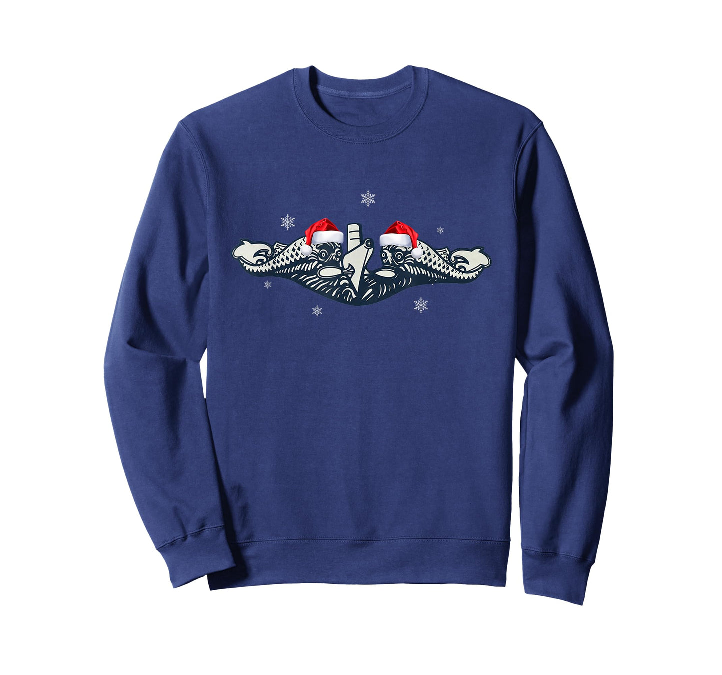 Xmas Veterans Day U.S Submarine Santa Hat Christmas Logo Pj T-Shirt