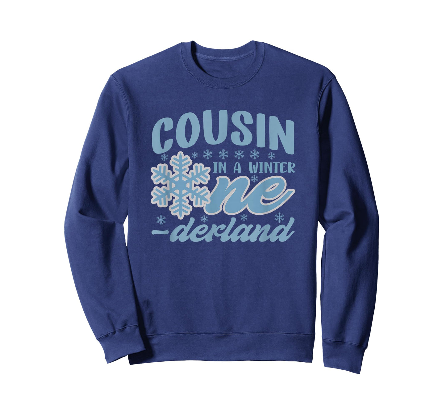 Cousin in A Winter Onederland Bday Girl Sweet Snowflake T-Shirt