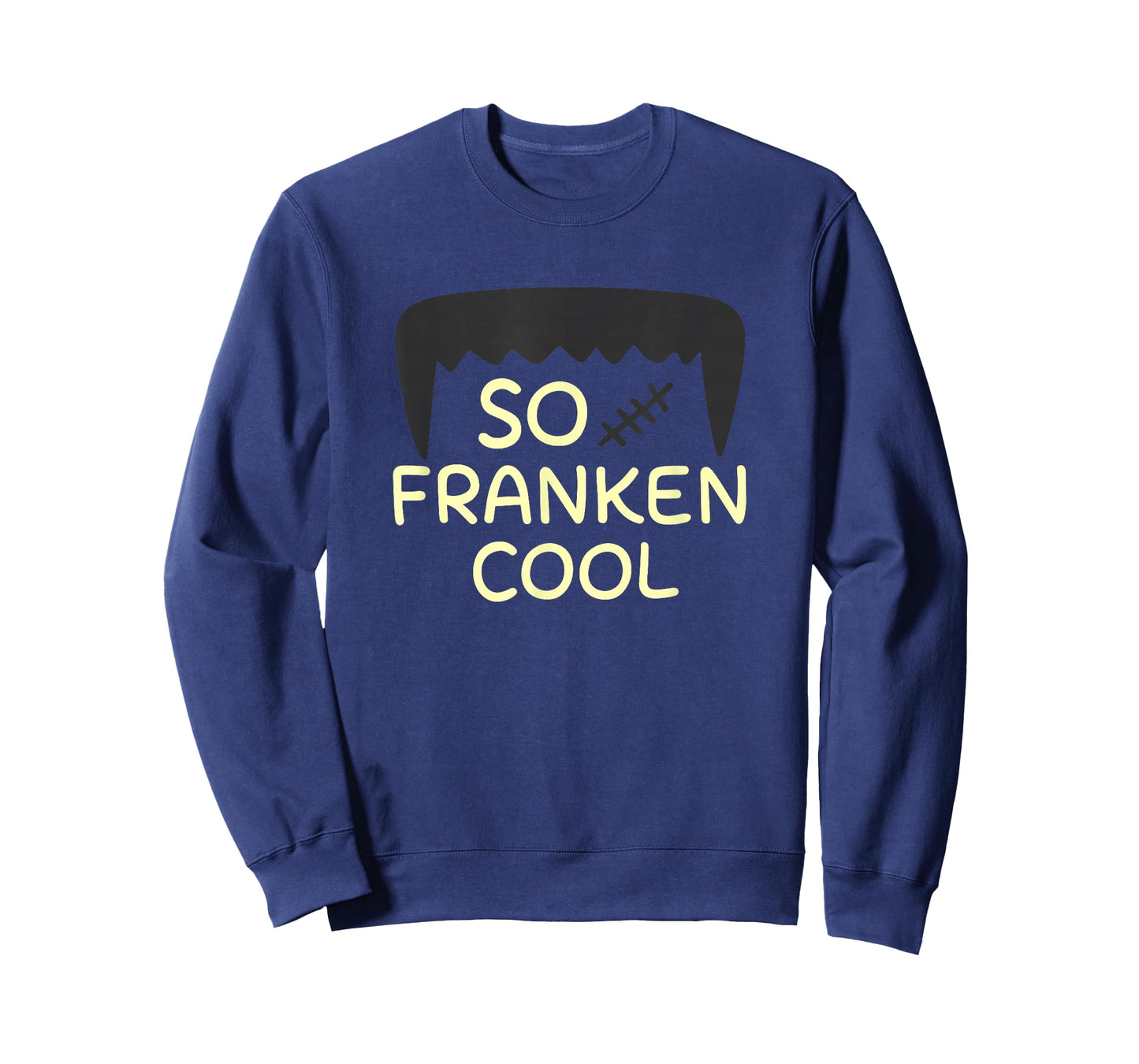Funny Halloween Pun So Franken Cool Scary Monster T-Shirt