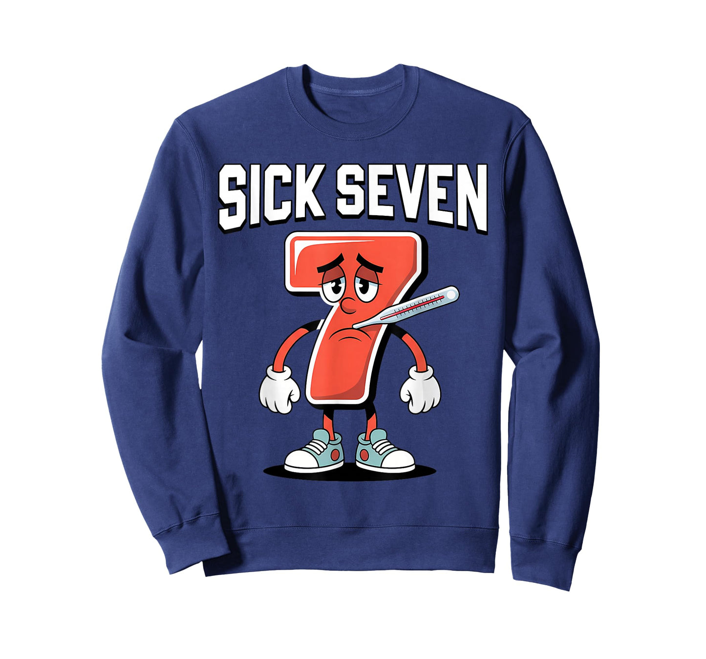Sick Seven Meme Tee Six Seven Fun Wordplay Men Women T-Shirt