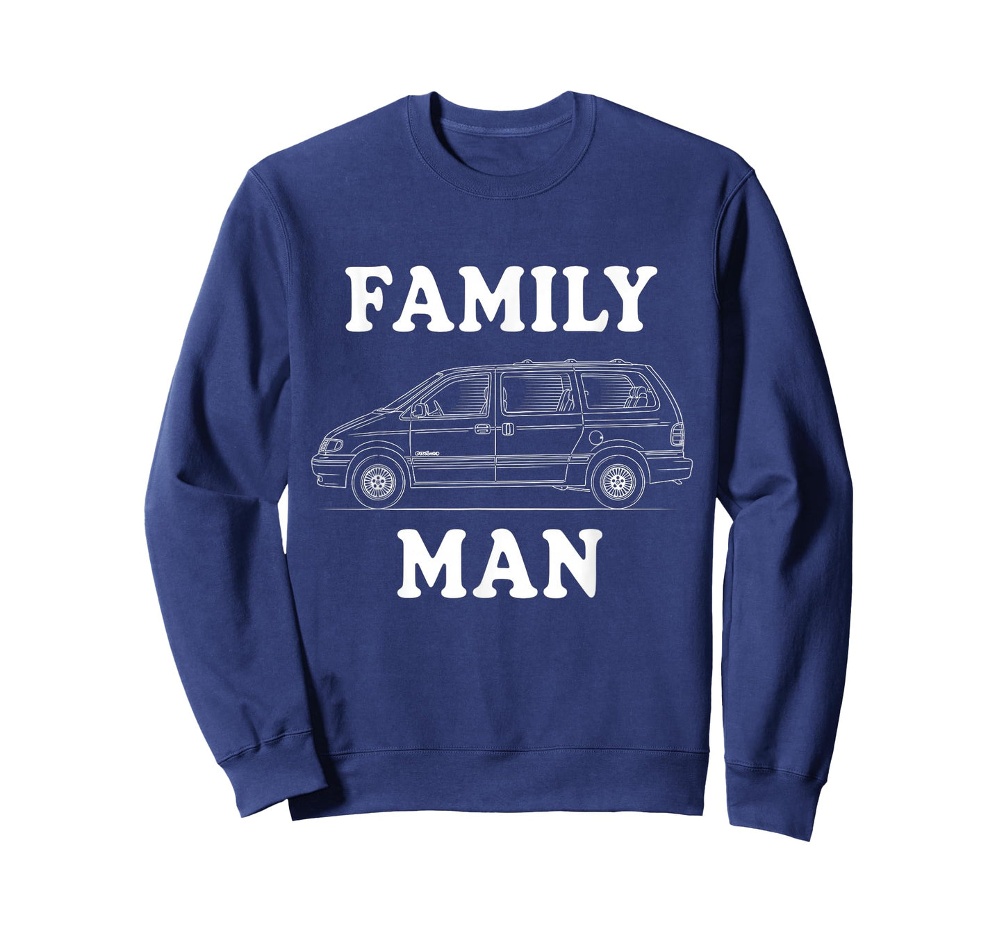 Family Man Minivan Humor for Proud Dad Life Fans Classic Fun T-Shirt