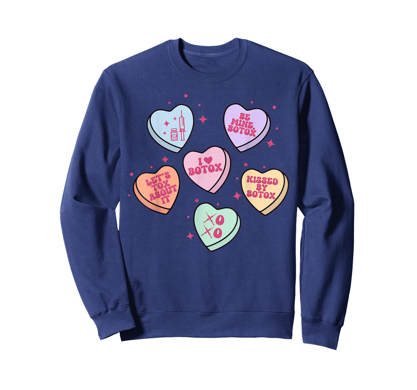 Heart Candy Botox Dealer Valentine Injector Dermatology Work T-Shirt