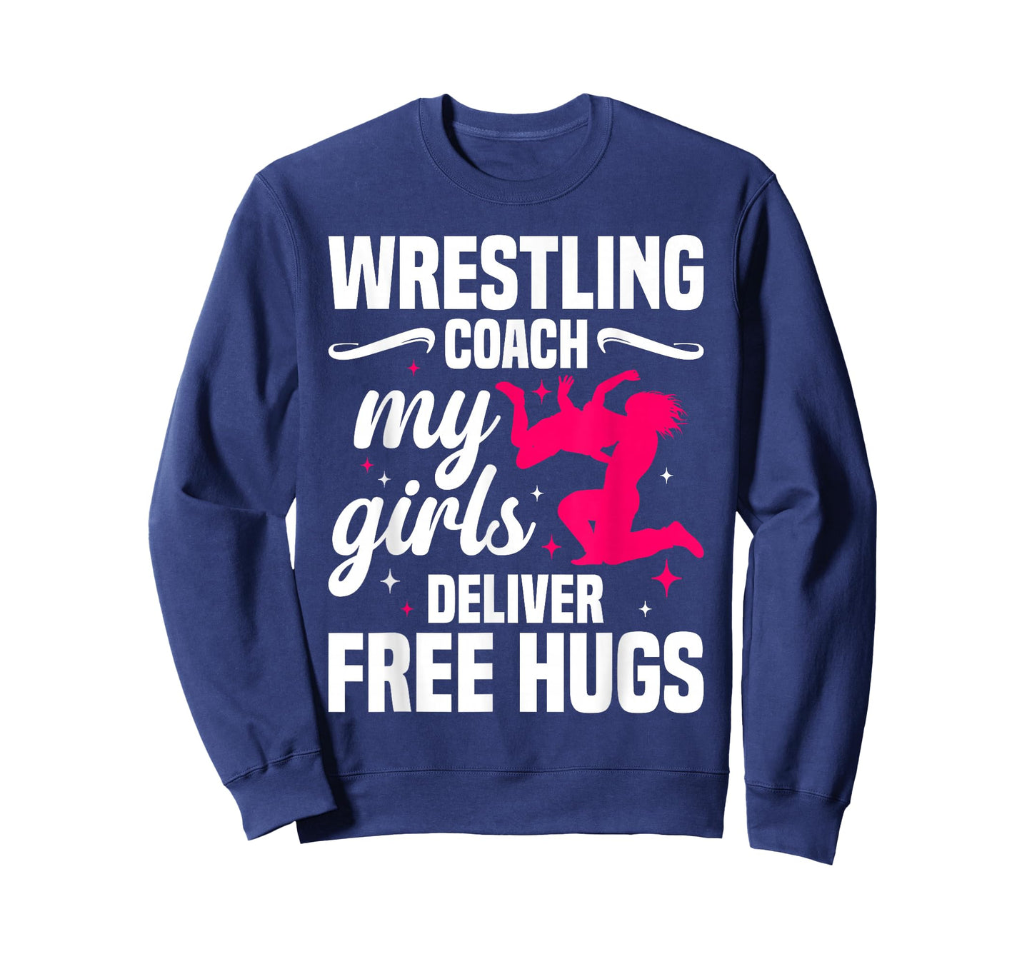 Girls Wrestling Training Free Hugs Girls Wrestling Coach T-Shirt