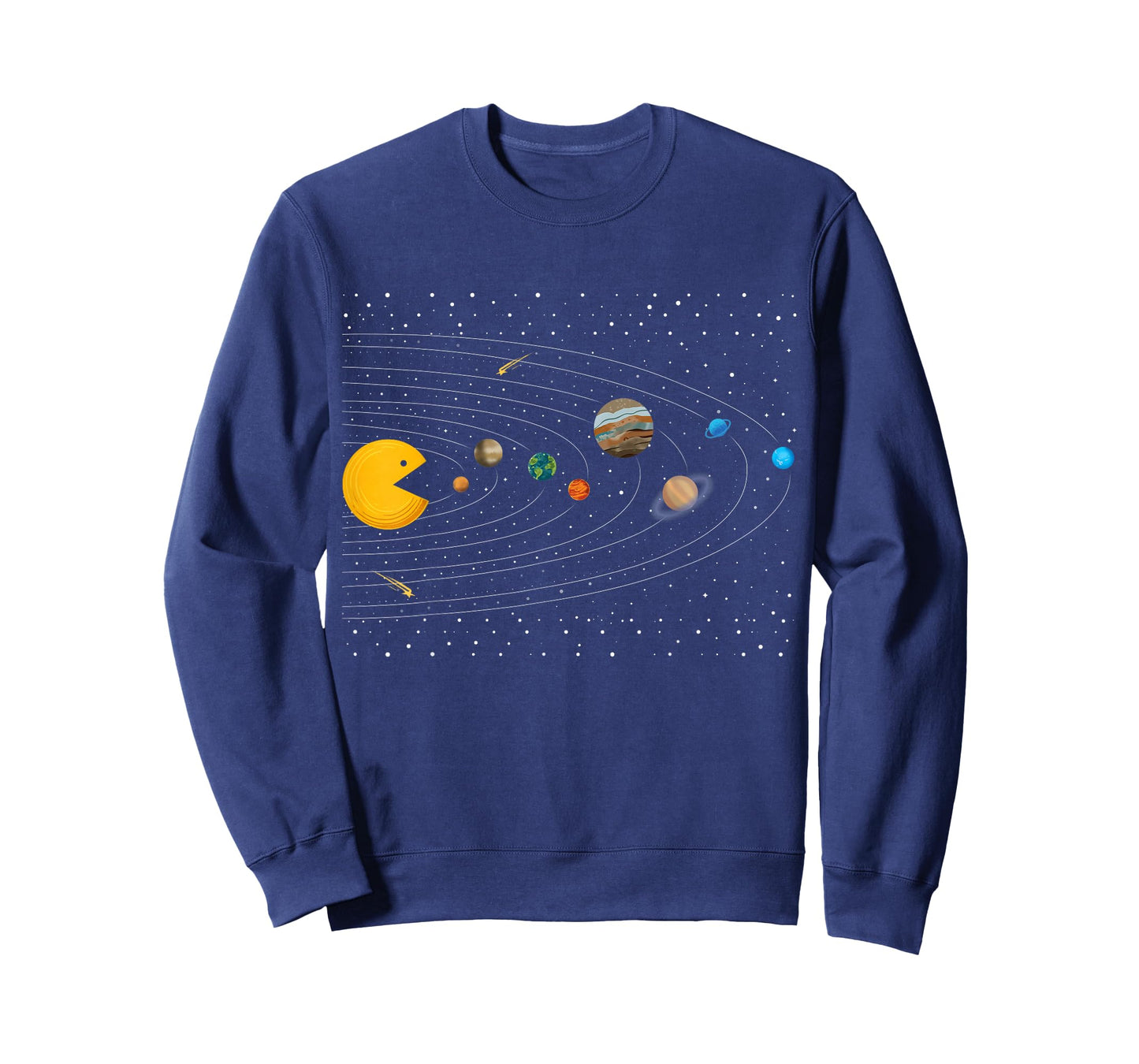 Solar System Video Game Funny Graphic Tees Planet Astronaut T-Shirt
