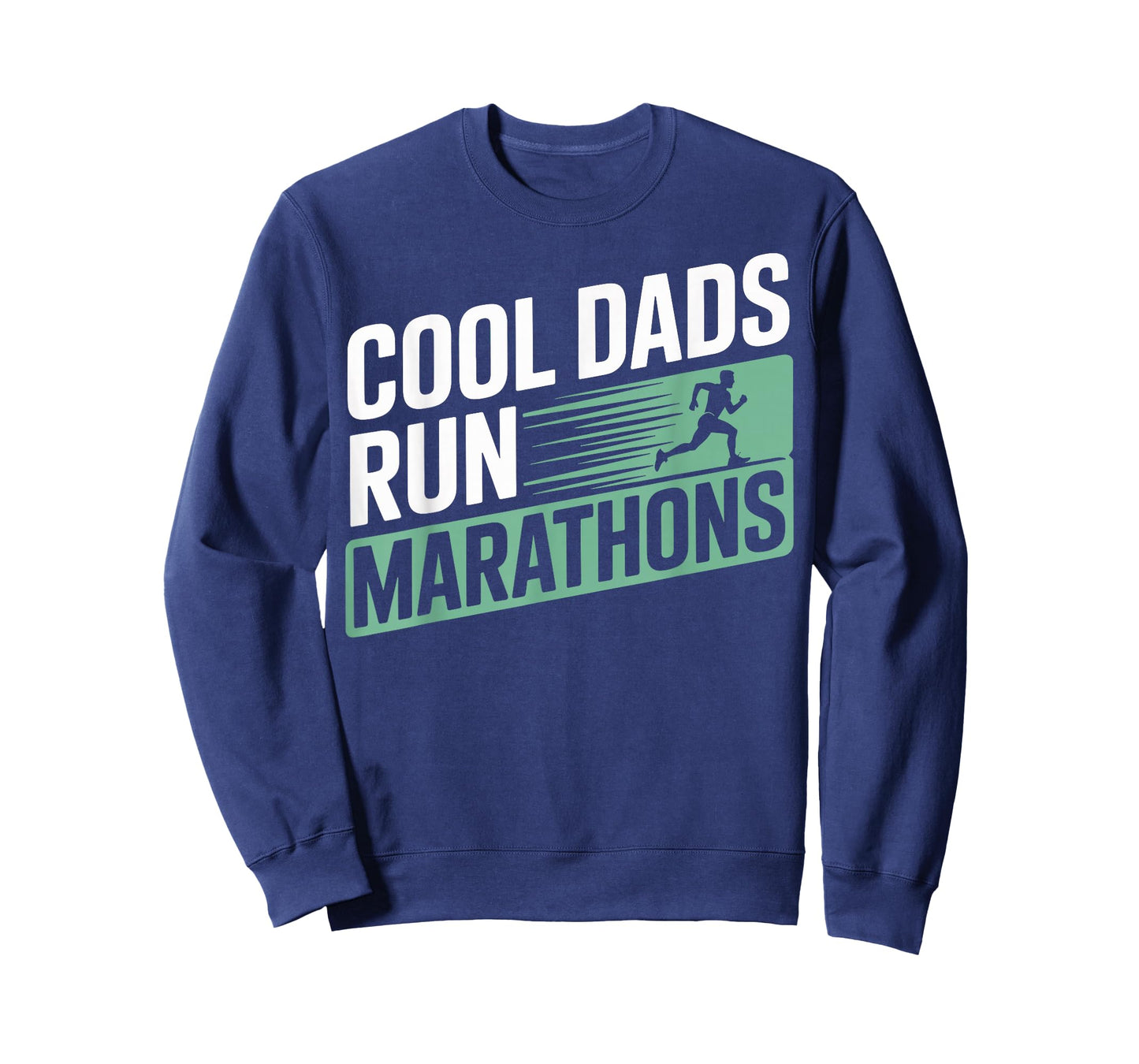 Cool Dads Run Marathons Funny Marathon Running Runner T-Shirt