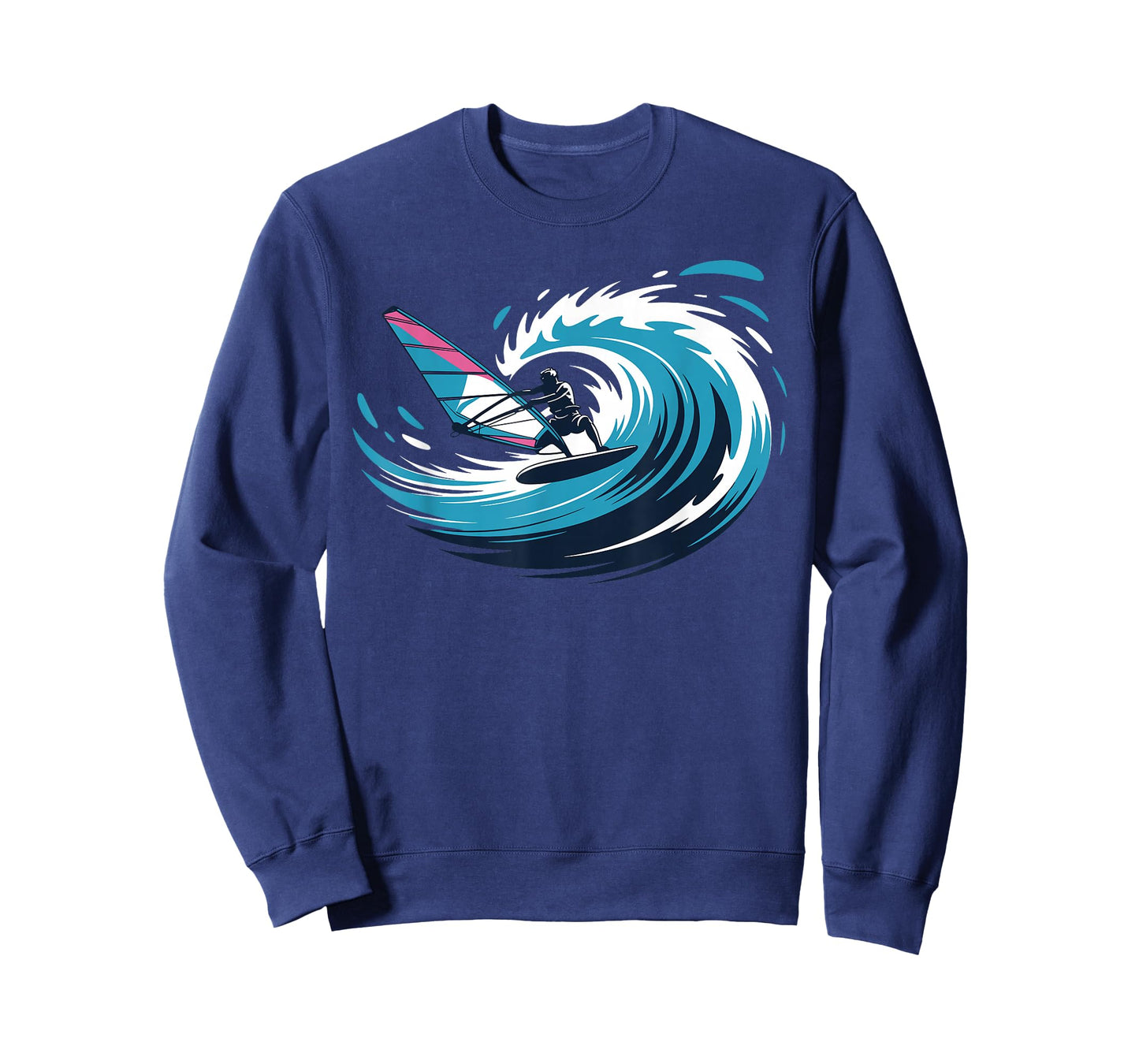 Cool Windsurfing Art for Men Women Kids Windsurf Windsurfer T-Shirt