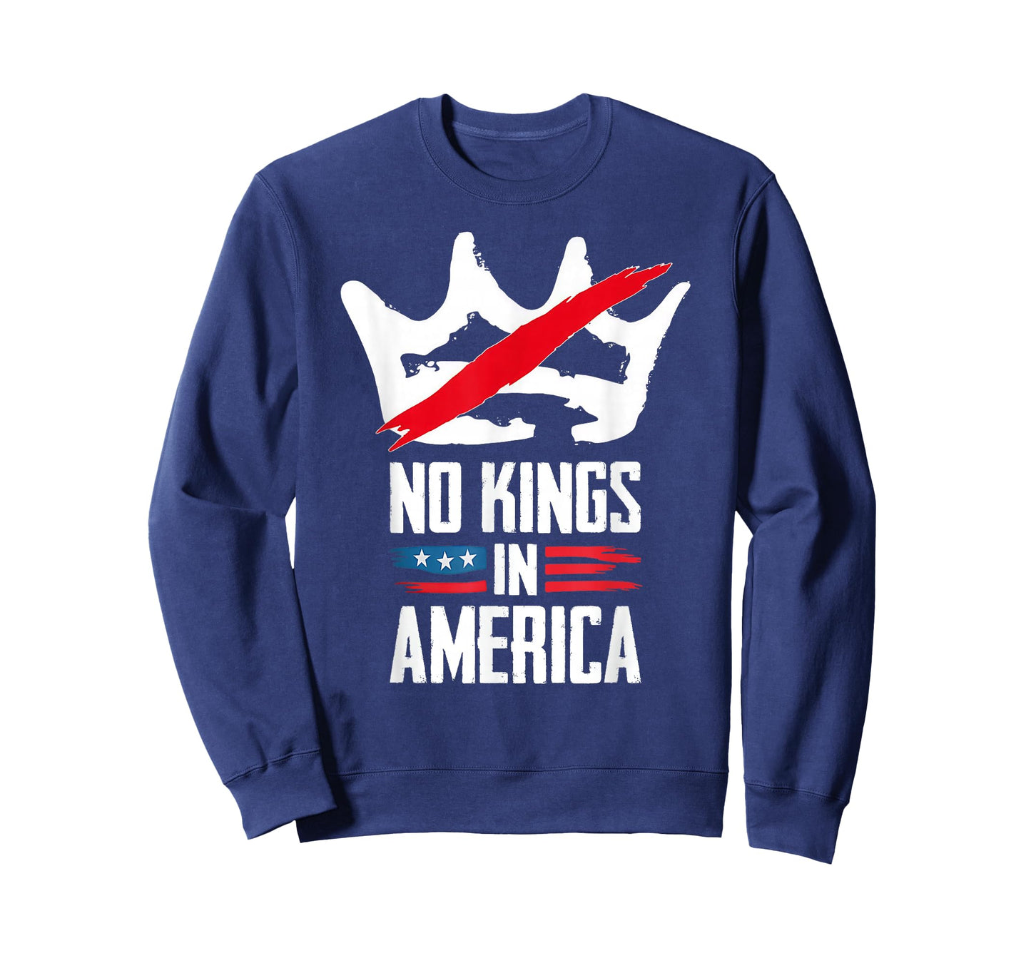No Kings in America - No Kings Protest Men Women T-Shirt