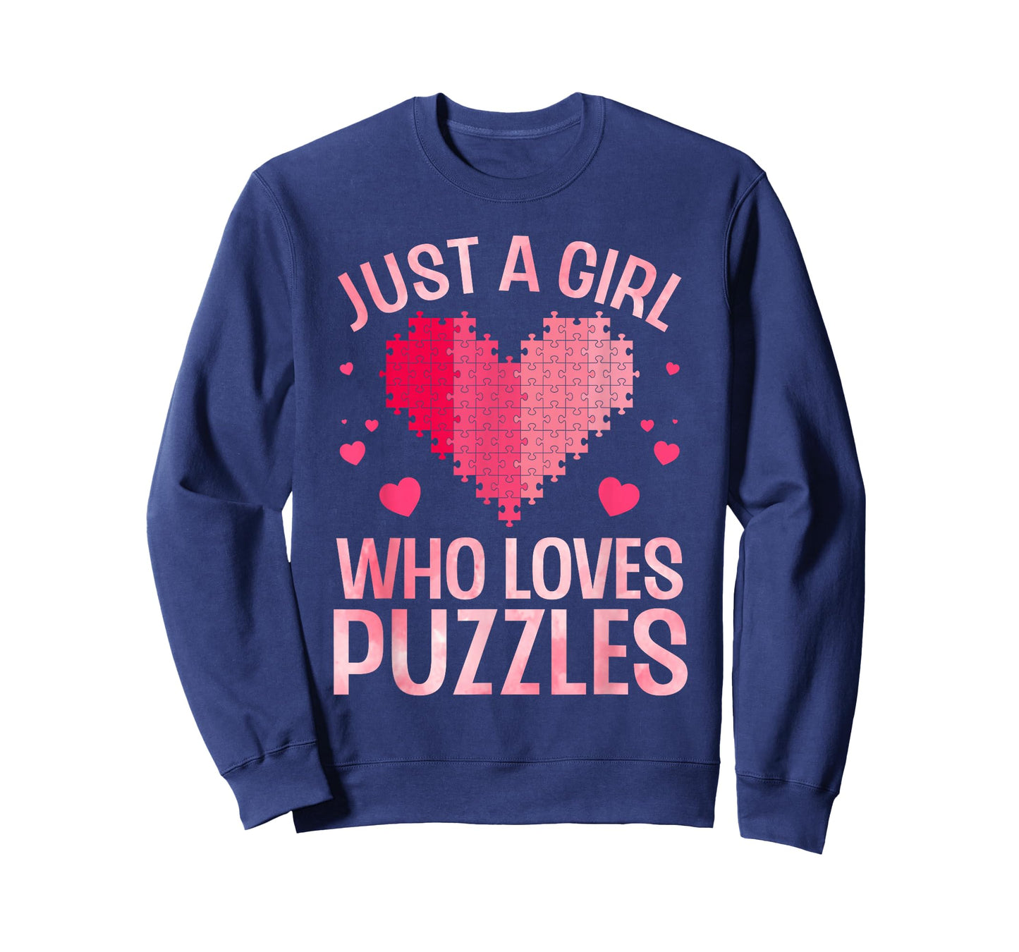 Cool Puzzle Design for Women Girls Jigsaw Lover Puzzle Piece T-Shirt