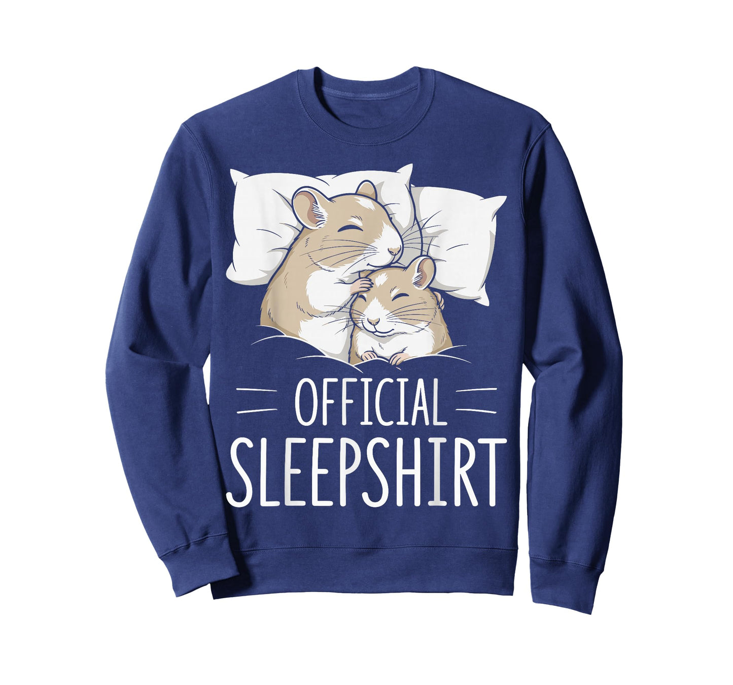 Official Sleepshirt Sleeping Gerbil Mouse Lovers Pajama T-Shirt