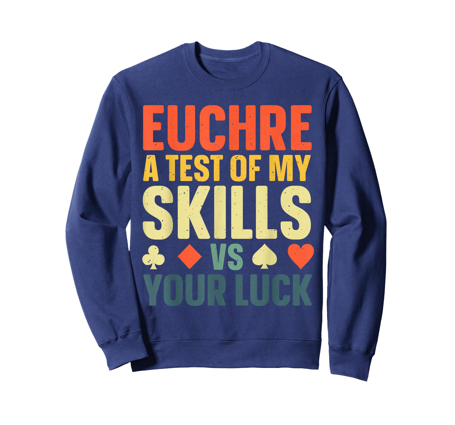 Funny Euchre Art for Men Women Euchre Partner Euchre Player T-Shirt