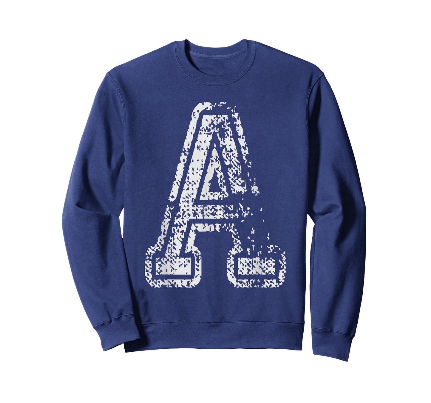 Team Jersey A Spelling Names School Sports Vintage Letter A T-Shirt