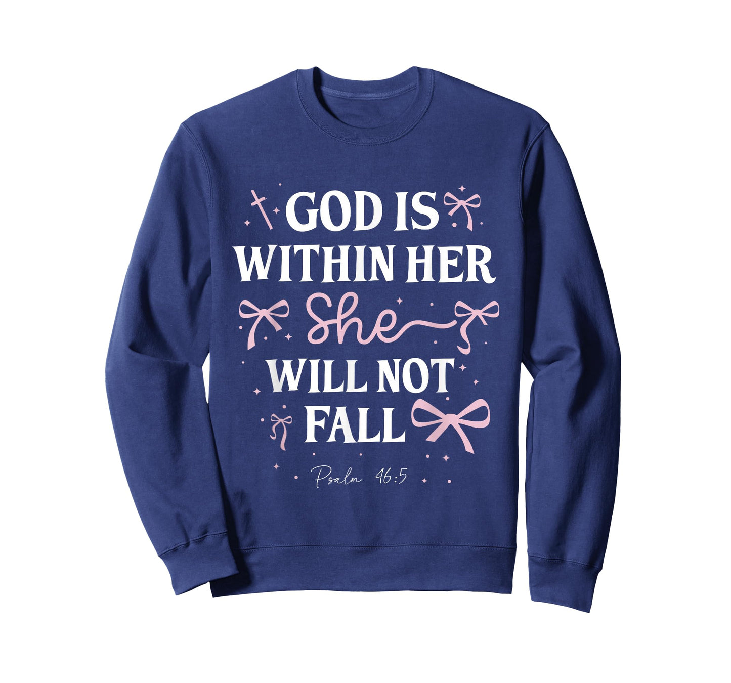God is Within Her Christian Bible Verse Jesus Faith Based T-Shirt