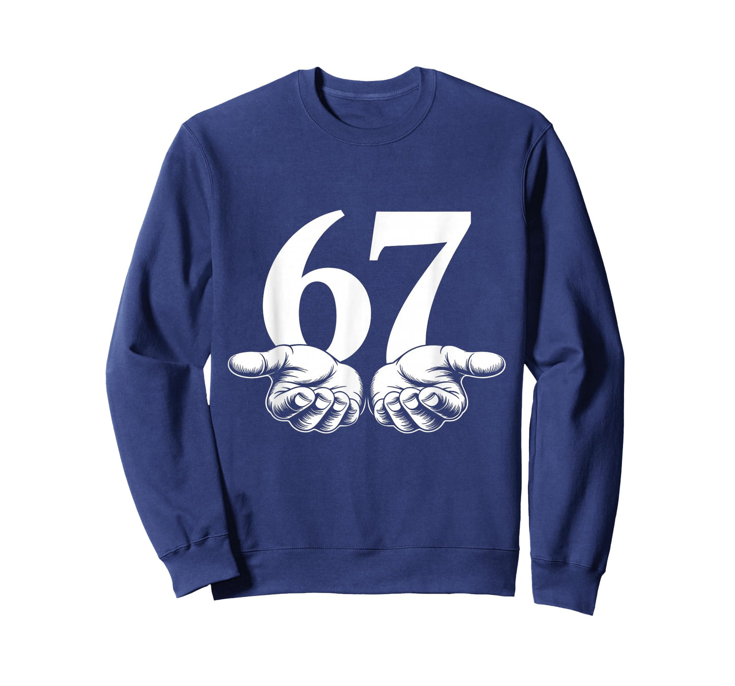 Funny Six Seven 6 7 Meme Gen Alpha Slang T-Shirt