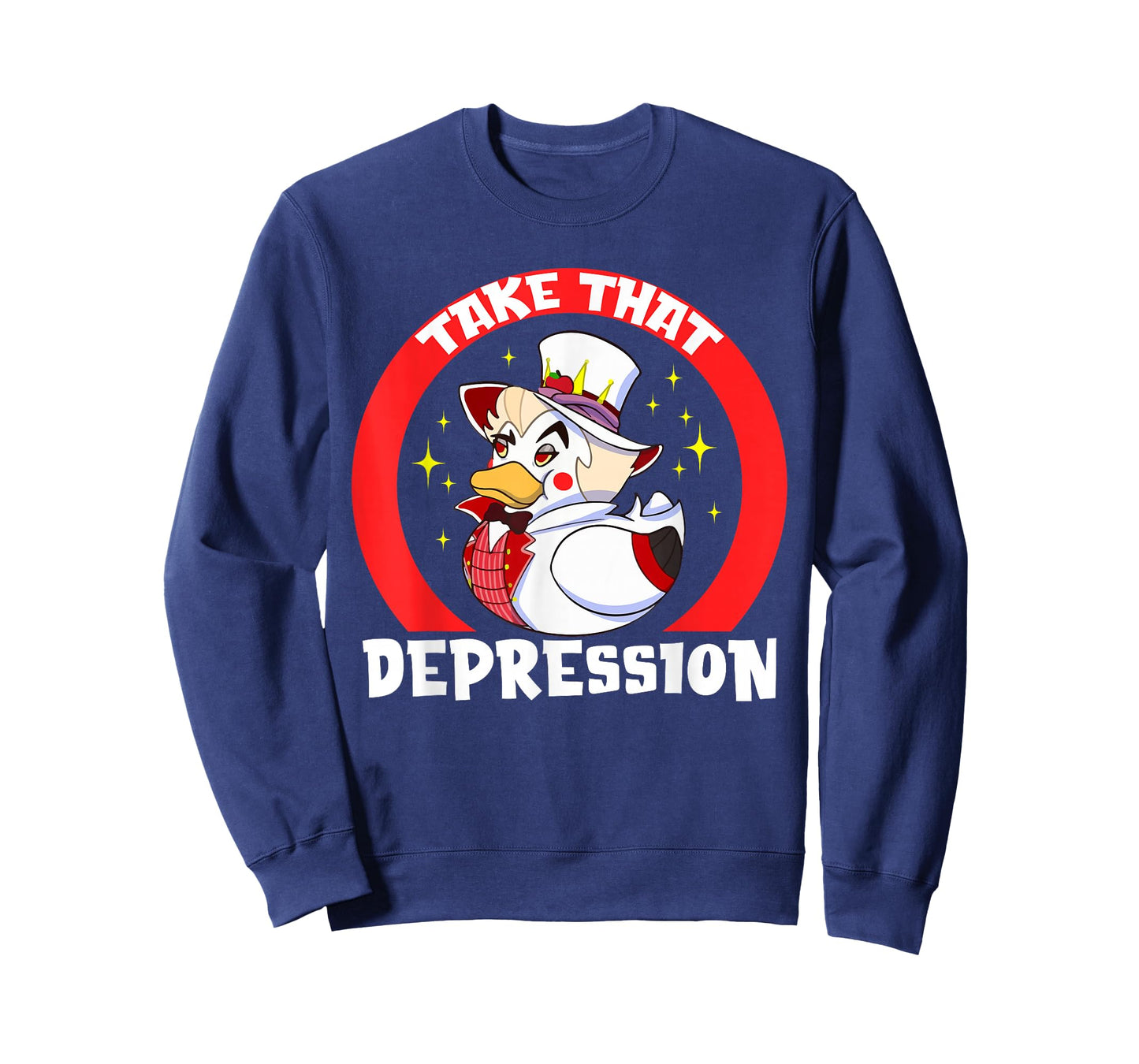 Take That Depression Funny Rubber Duck T-Shirt