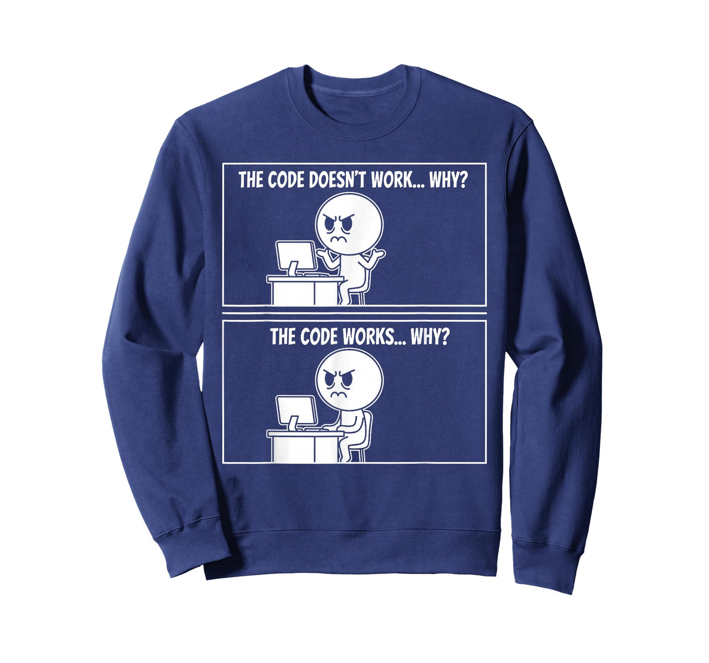 The Code Doesn't Work Funny Programmer Computer Engineer T-Shirt