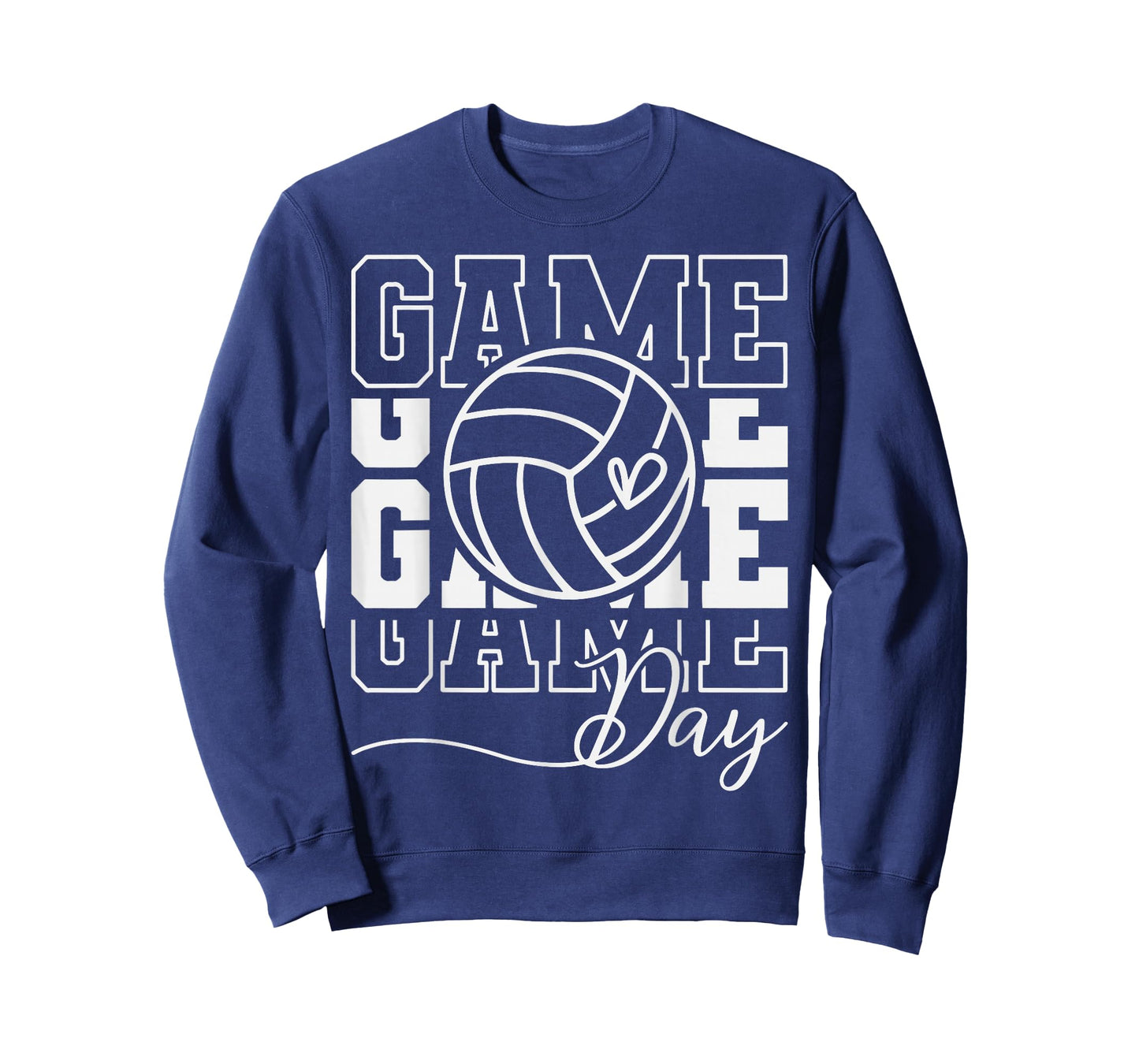 Volleyball Game Day Vibes Volley Lover Player & Coach Womens T-Shirt