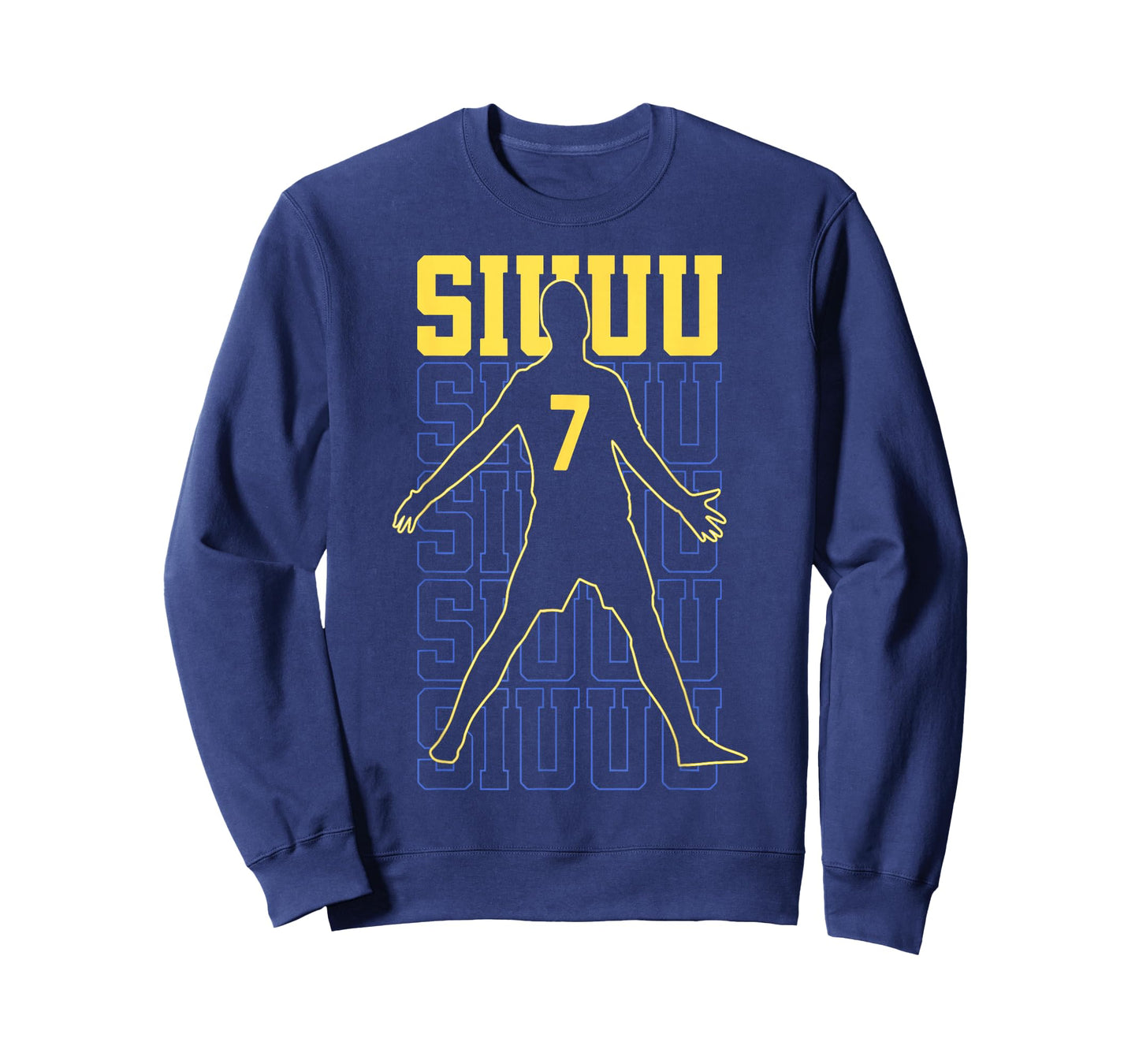 Siuuuu Funny Soccer Present for Soccer Lovers Fans Kids Boys T-Shirt