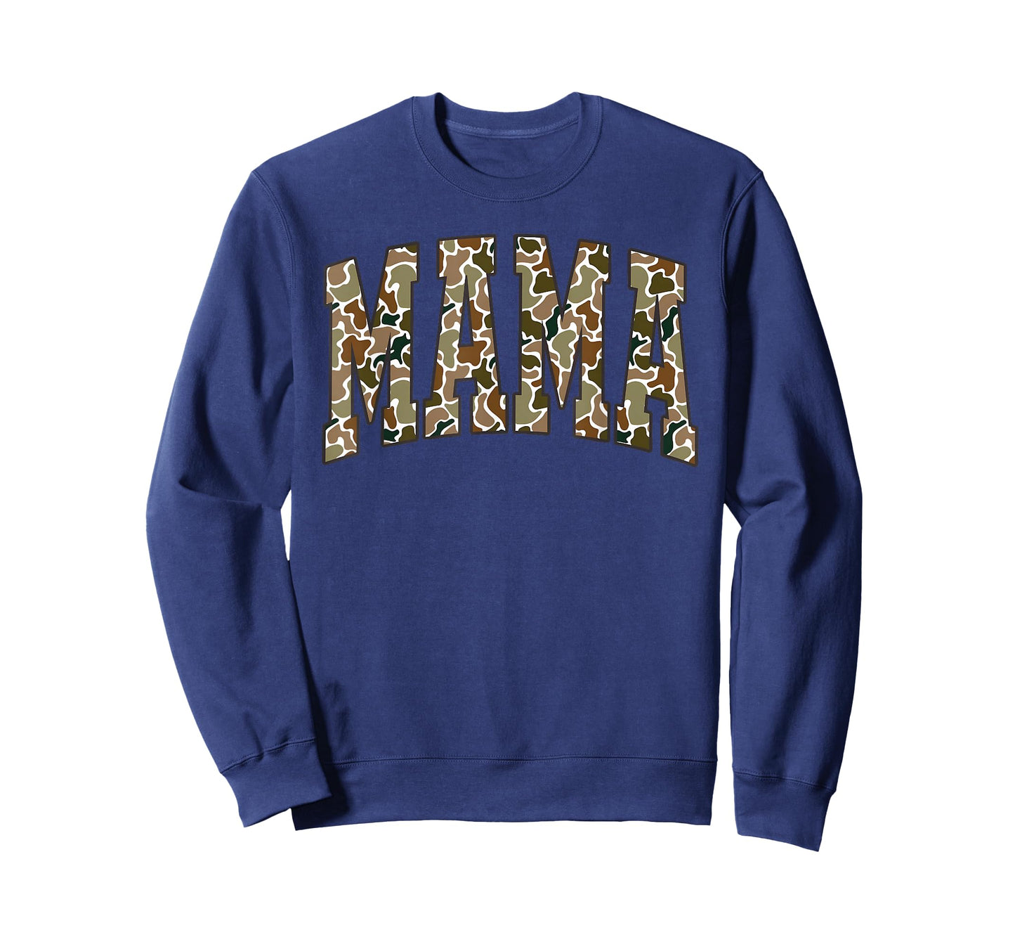 Mama Mommy Happy Mother's Day Mom Life Retro Camouflage T-Shirt